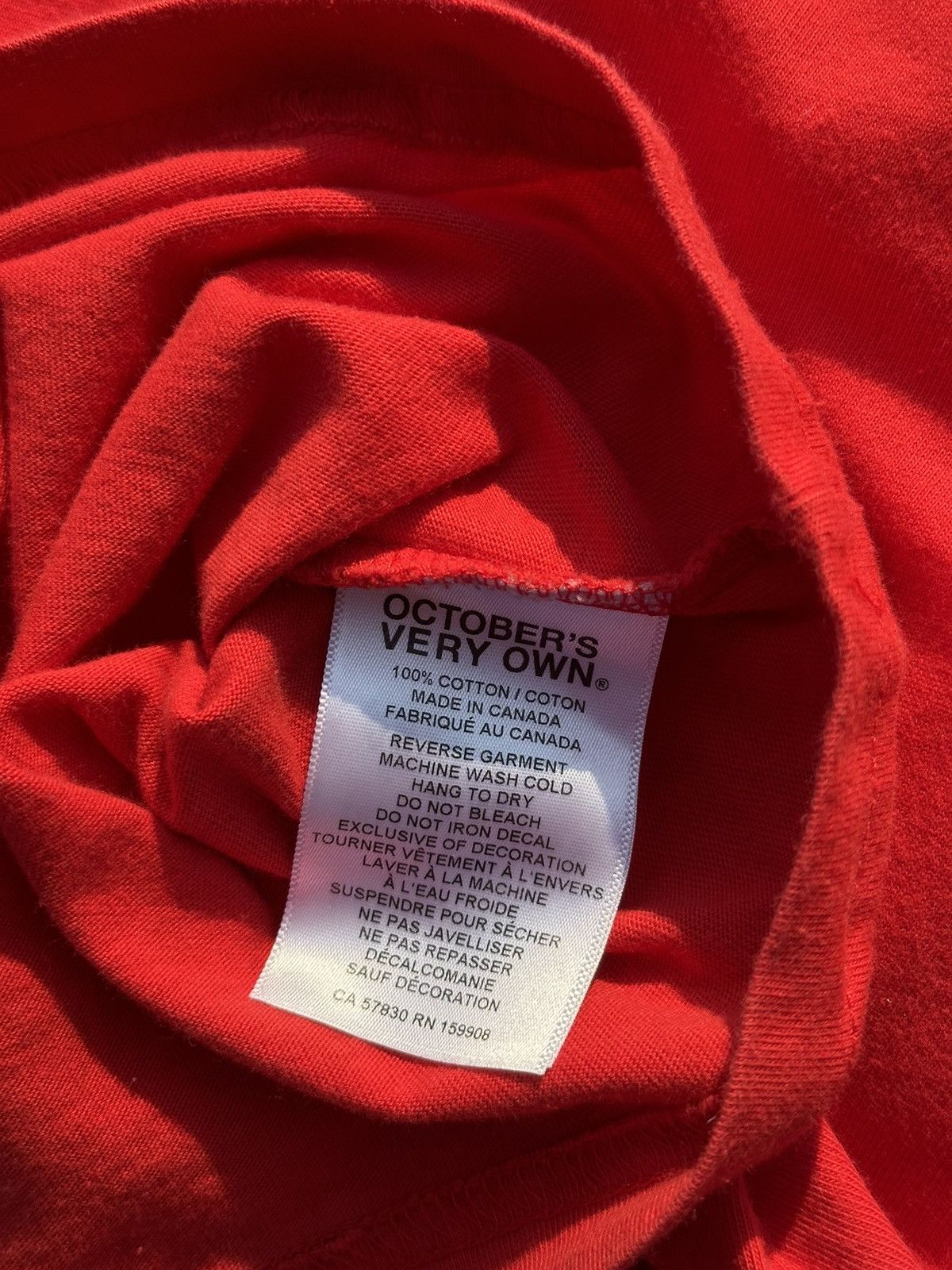 October's Very Own Octobers Very Own X Raptors Red Longsleeve Size US S / EU 44-46 / 1 - 10 Thumbnail