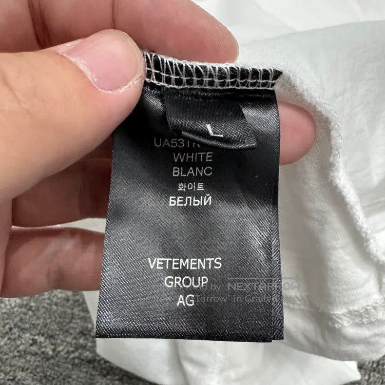 Vetements Vetements short sleeves Size US L / EU 52-54 / 3 - 4 Thumbnail