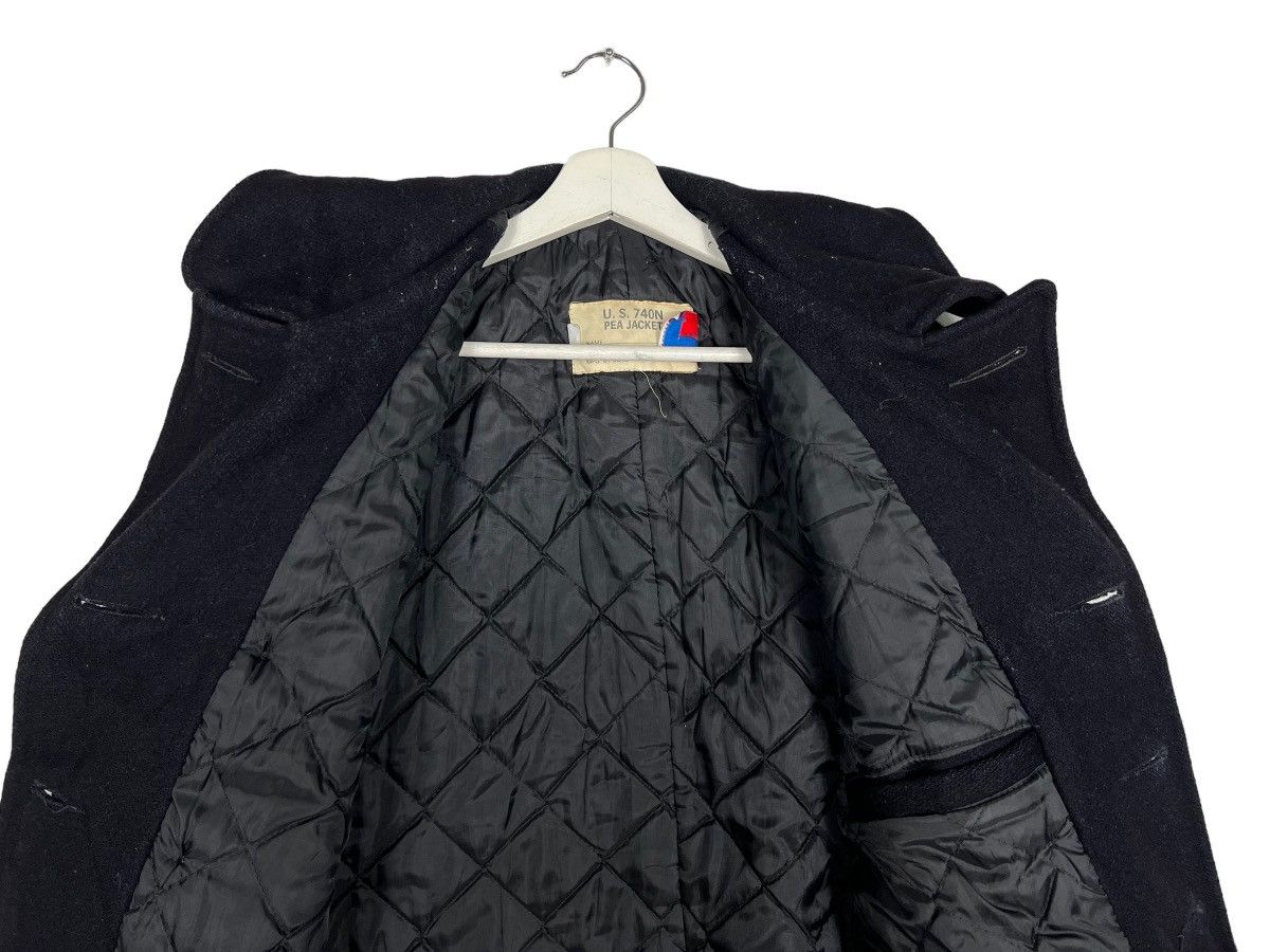 Schott 🔥 VINTAGE SCHOTT NAVY PEACOAT Size US M / EU 48-50 / 2 - 13 Thumbnail