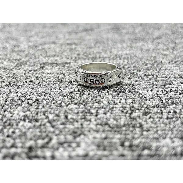 Japanese Brand × Vintage hexagonal charm ring Size 7 8 9 Size ONE SIZE - 4 Thumbnail