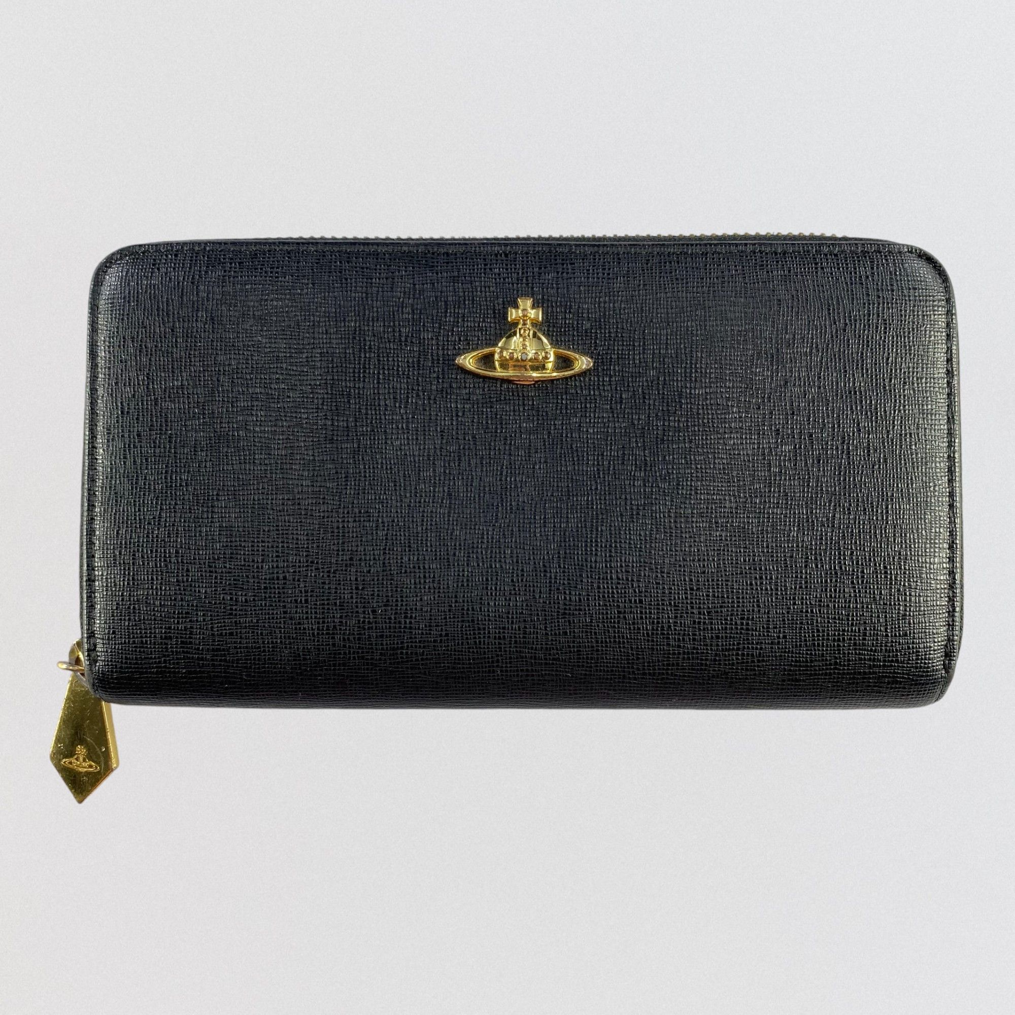 Vivienne Westwood Vivienne Westwood Wallet Orb Bifold Long Wallet Leather Size ONE SIZE - 1 Thumbnail