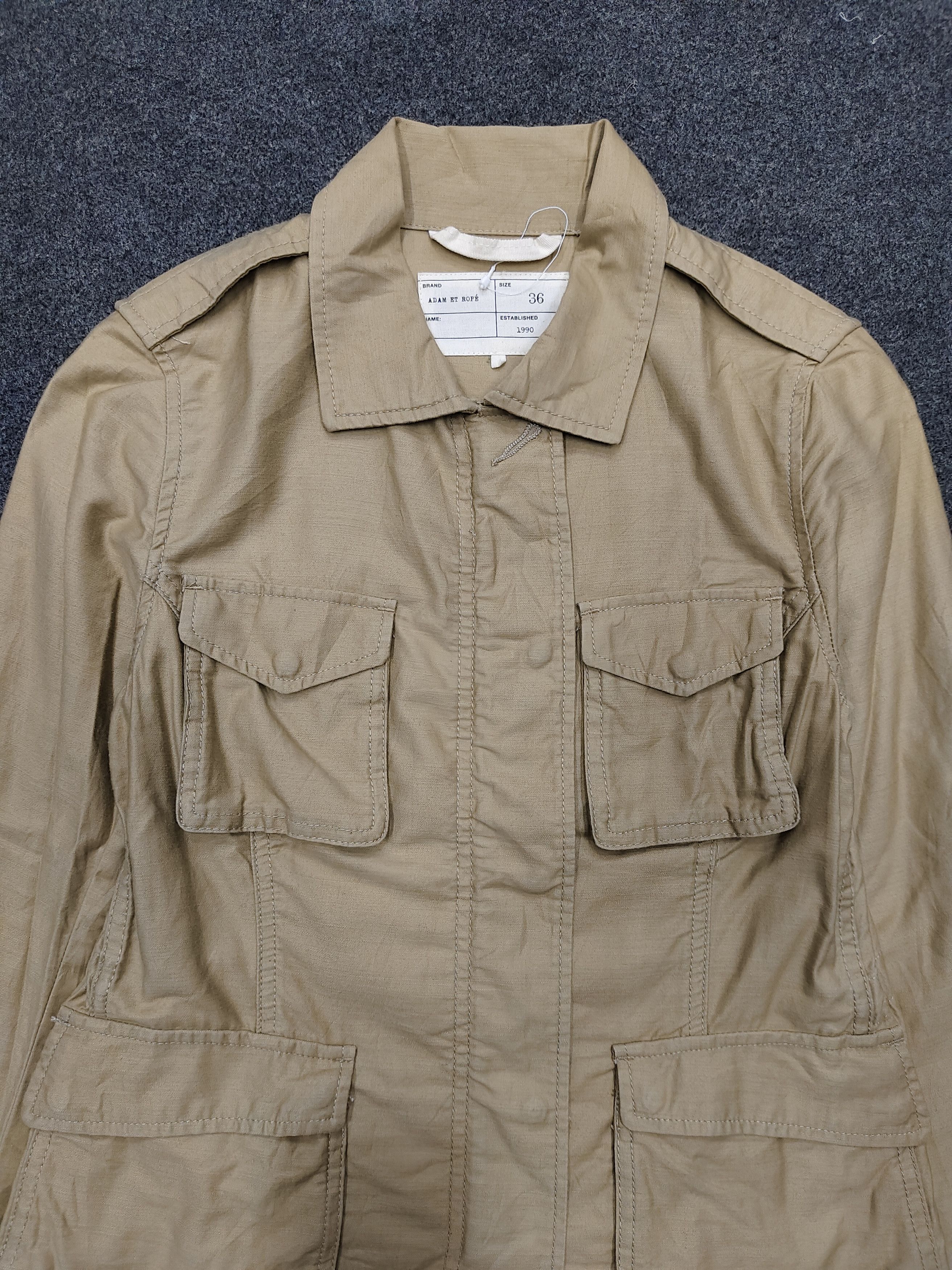 ADAM ET ROPE Adam et Rope- Japanese Military Utility Field Jacket Size S / US 4 / IT 40 - 2 Thumbnail