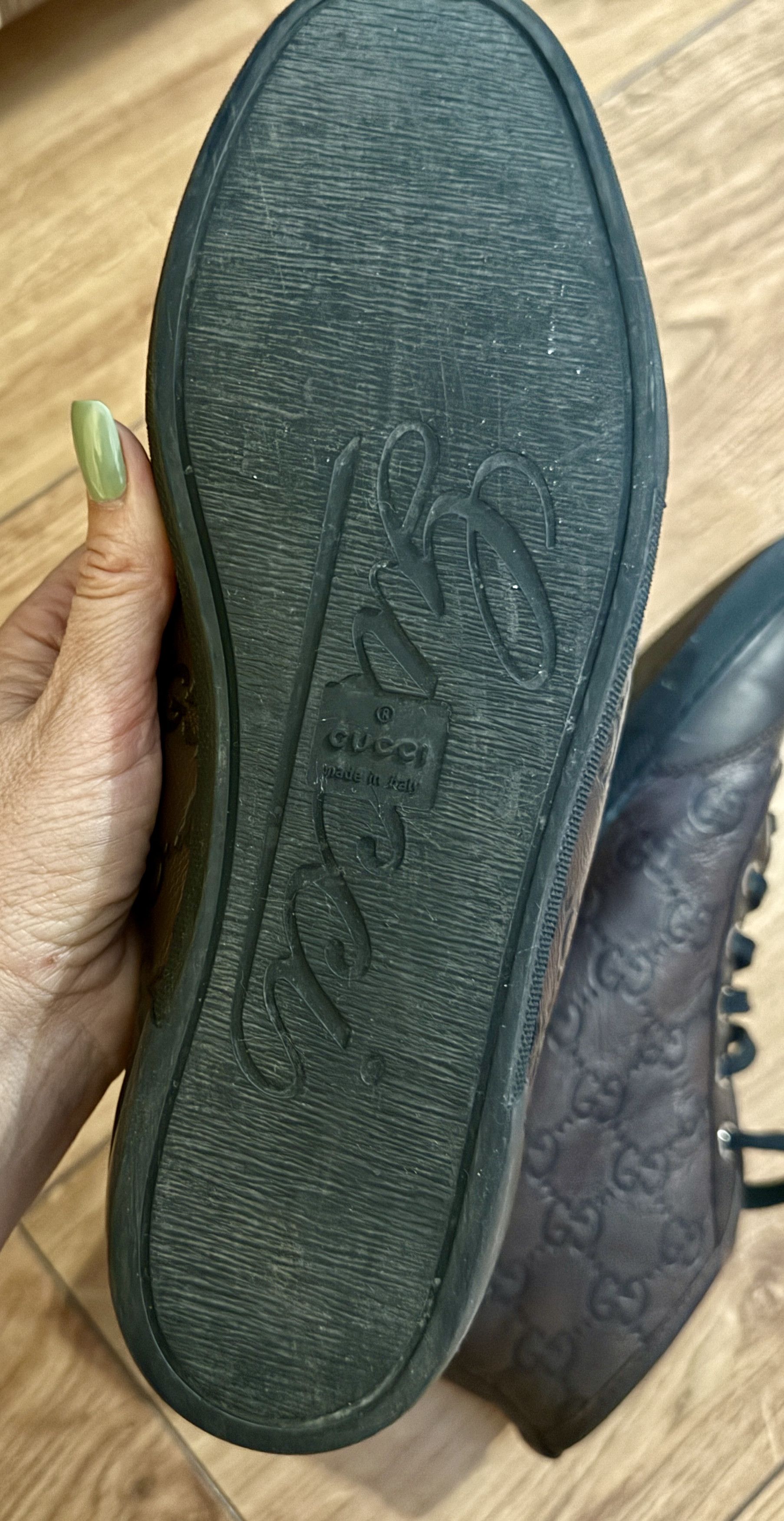 Gucci Gucci Chocolate Guccissima Leather Size US 7 / IT 37 - 8 Thumbnail