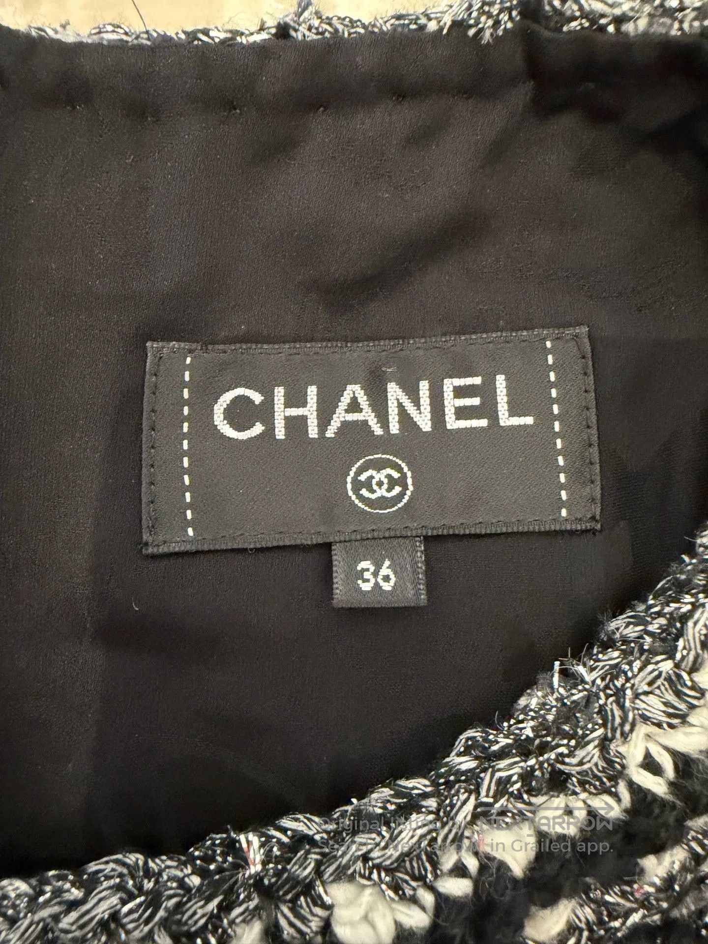 Chanel Chanel Tweed Houndstooth Wool Vest. Size US S / EU 44-46 / 1 - 2 Thumbnail