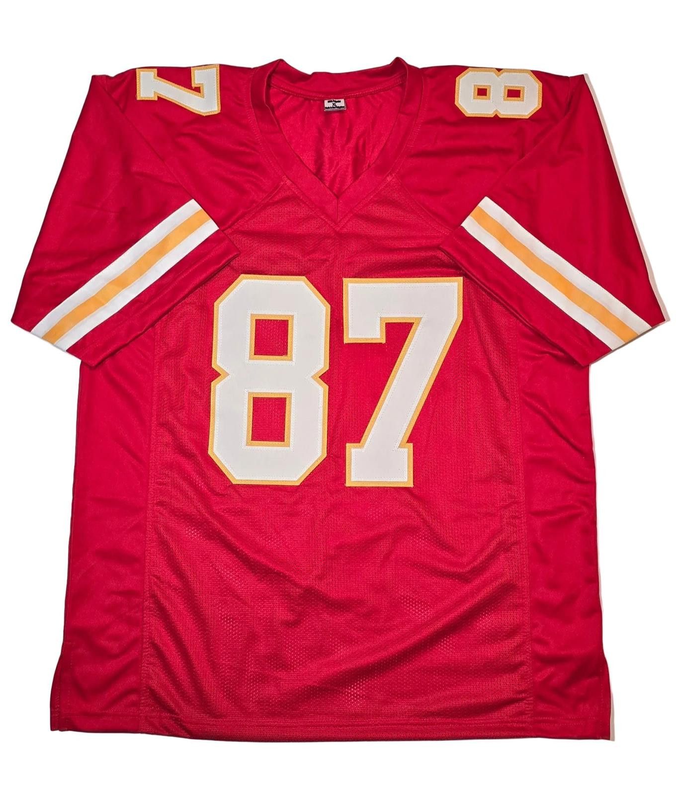 Other Travis Kelce Chiefs Signed Football Jersey coa (XL) Size ONE SIZE - 3 Thumbnail