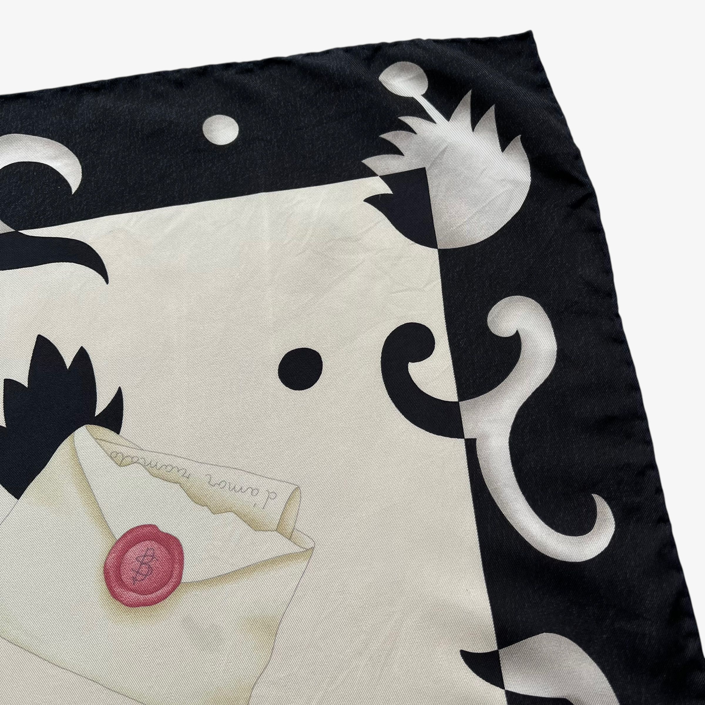 Bvlgari Vintage 80s Bvlgari Abstract Geometric Print Silk Scarf Size ONE SIZE - 5 Thumbnail