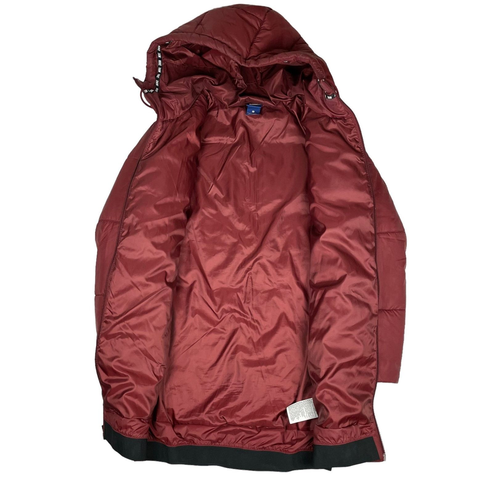 Nike Nike Sportswear Women's Maroon Synthetic Fill Puffer Coat XS Size XS / US 0-2 / IT 36-38 - 12 Thumbnail