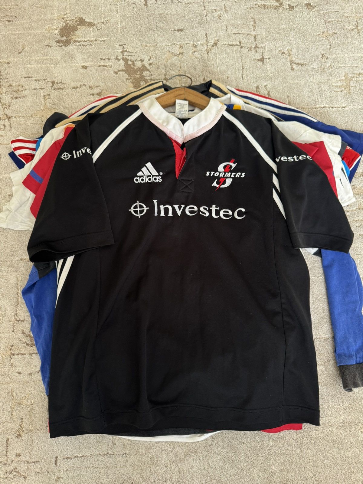 Adidas Vintage Stormers 2003-2004 Rugby Jersey South Africa Shirt Size US L / EU 52-54 / 3 - 3 Thumbnail