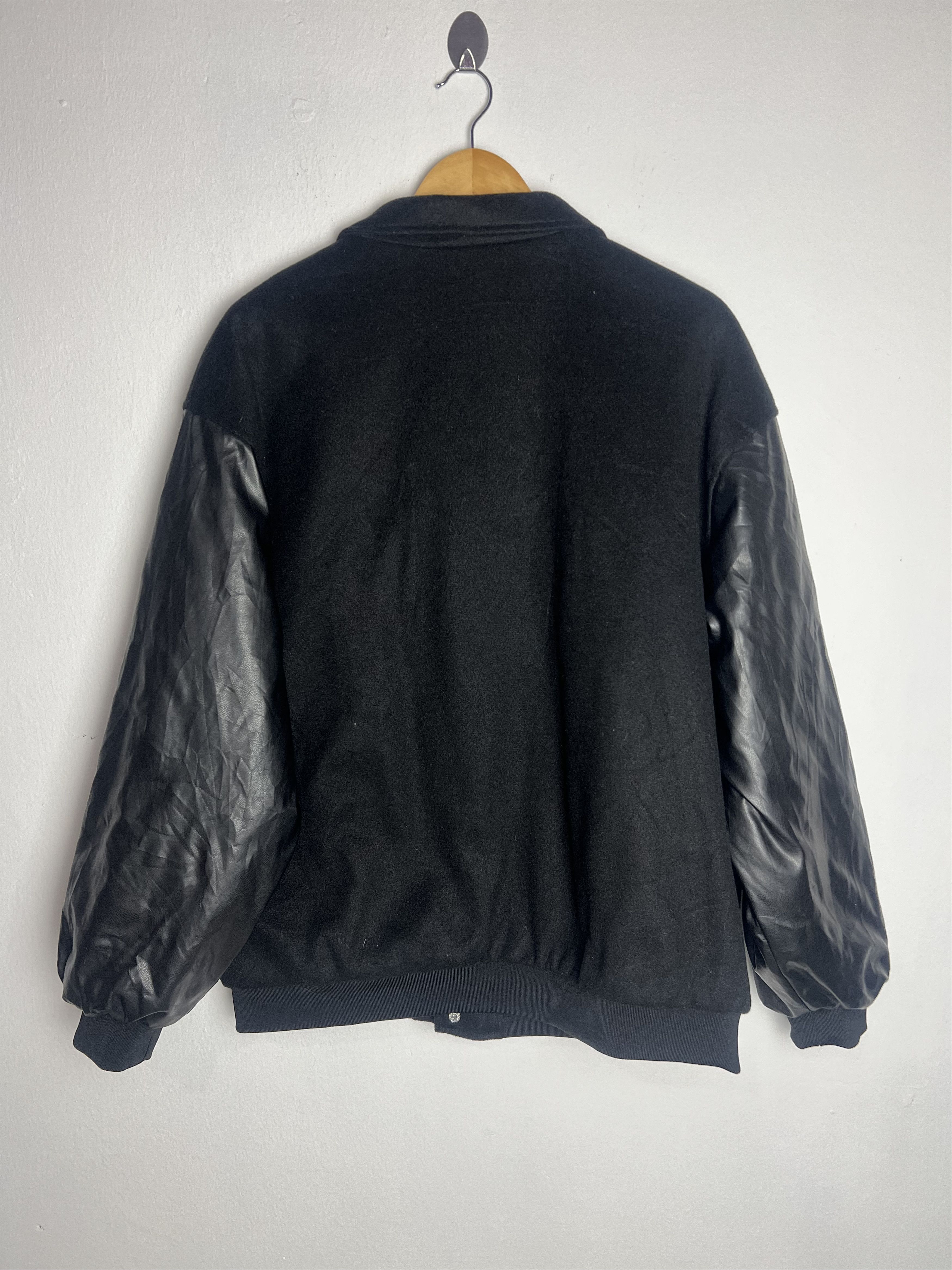 Seditionaries BLACK VARSITY JACKET WITH PATCHES Size US L / EU 52-54 / 3 - 2 Thumbnail