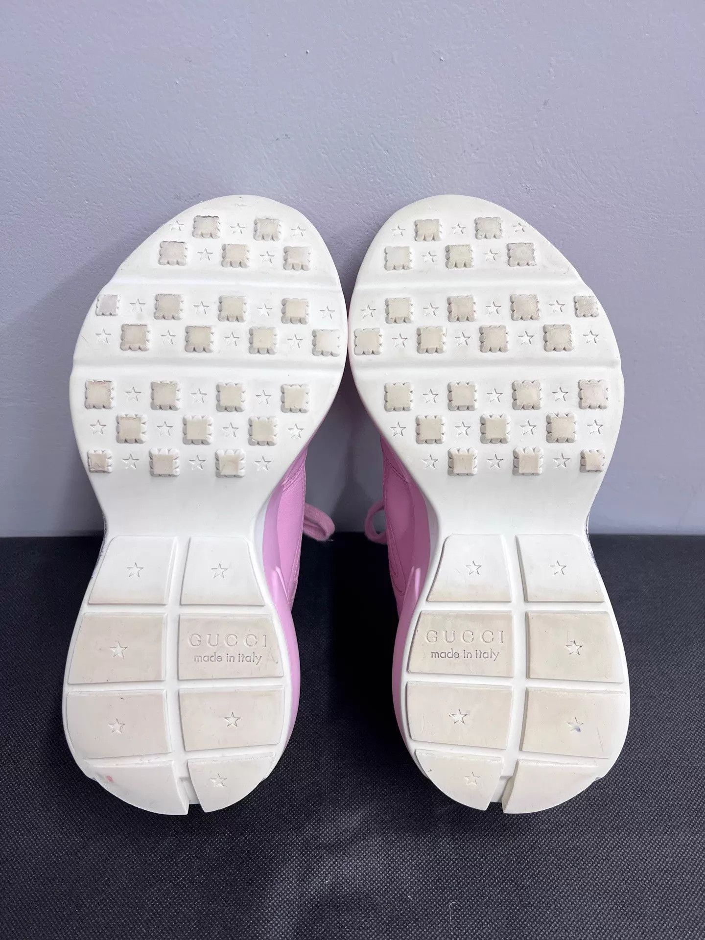 Gucci Gucci Rhyton Mystic Cat Pink Cat Print Sneakers 37 Size US 6 / IT 36 - 7 Thumbnail