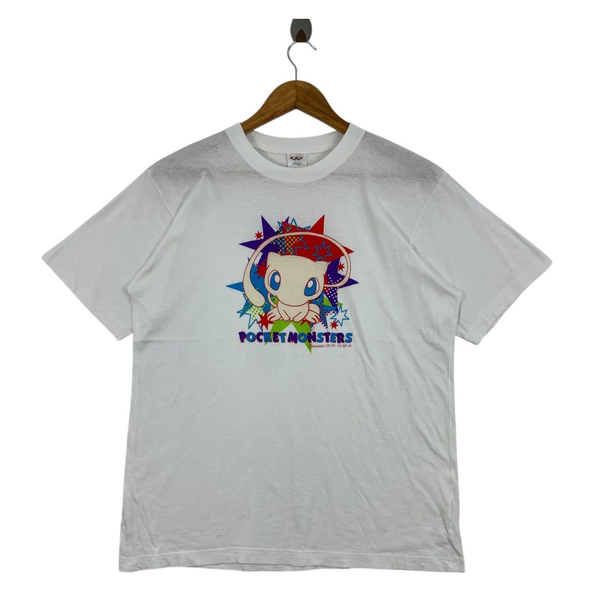 Anime × Nintendo × Vintage Vintage POCKET MONSTER nintendo games cartoon banpresto tee Size US M / EU 48-50 / 2 - 1 Thumbnail