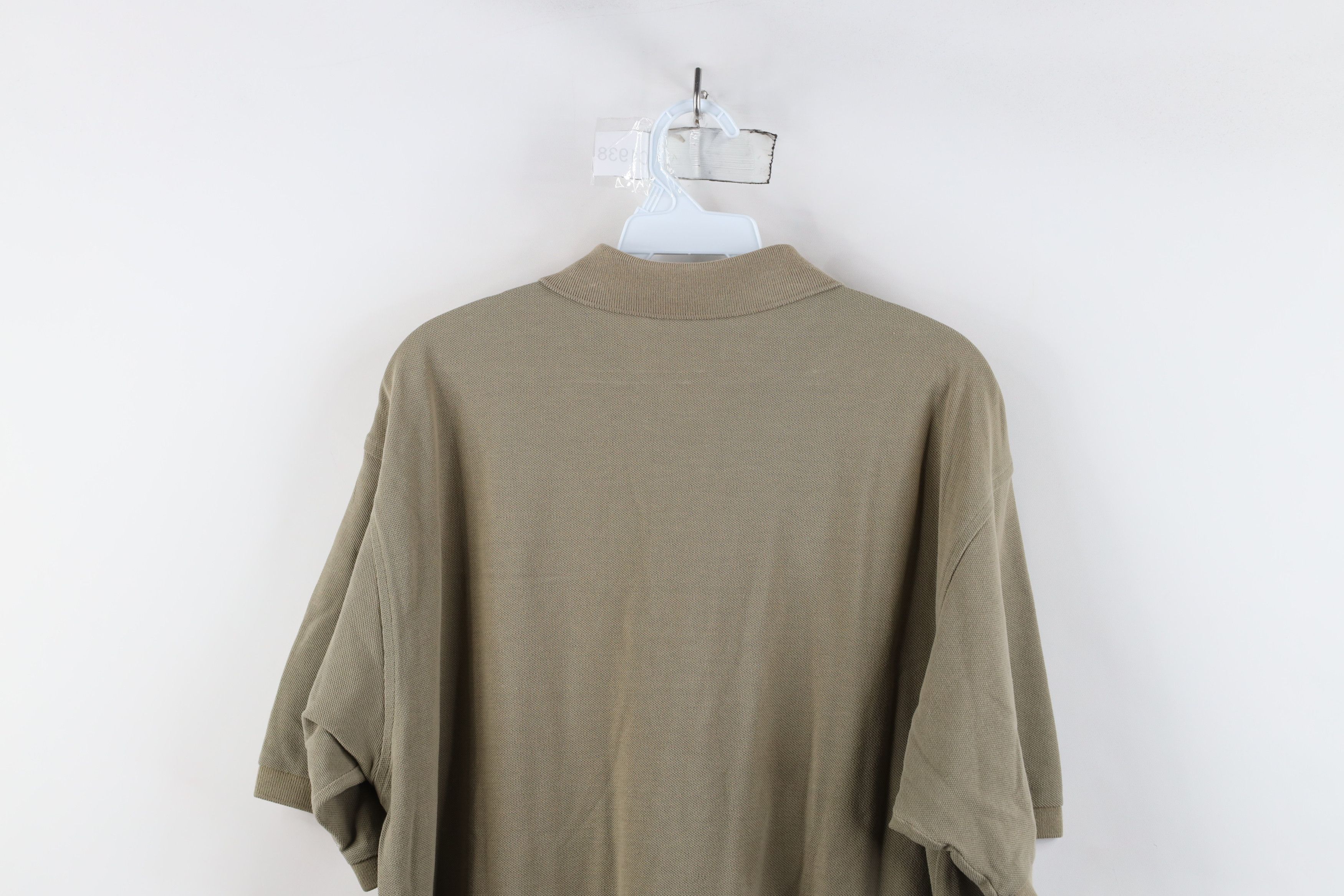 Vintage Vintage 90s Streetwear Blank Knit Collared Golf Polo Shirt Size US L / EU 52-54 / 3 - 13 Thumbnail
