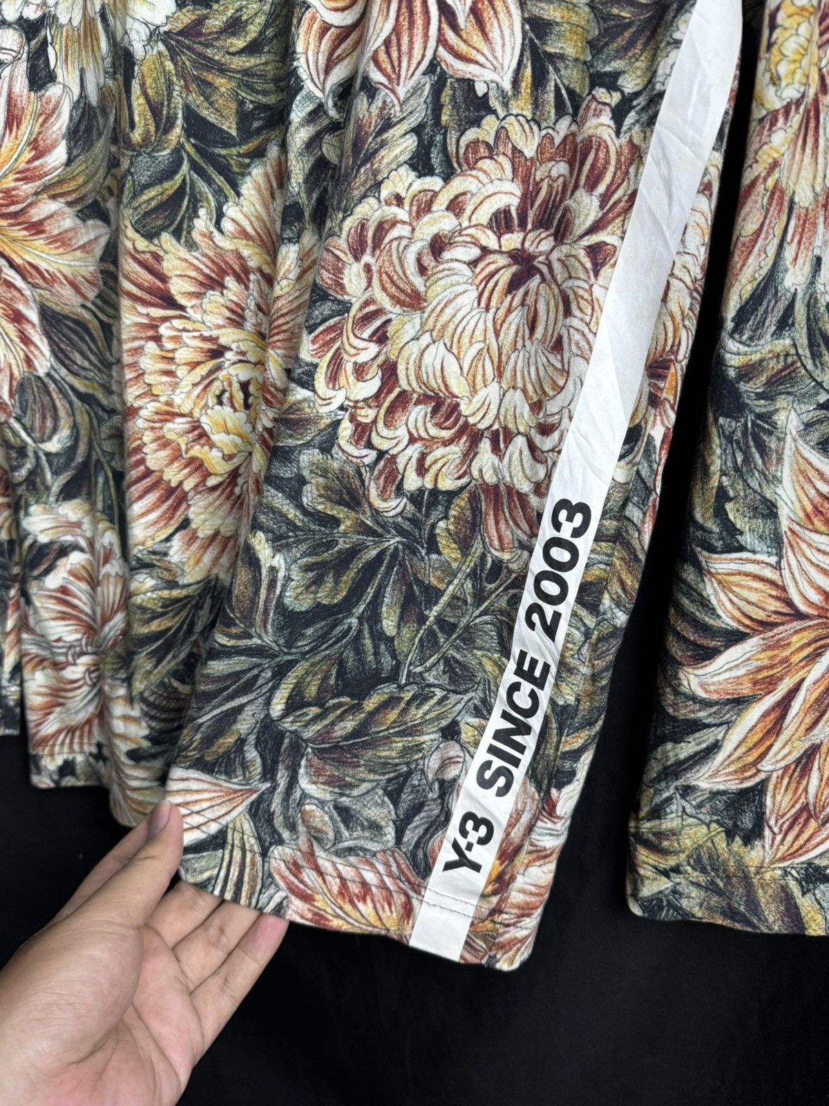 Yohji Yamamoto Yohji Yamamoto Floral Long Sleeve Size US M / EU 48-50 / 2 - 9 Thumbnail