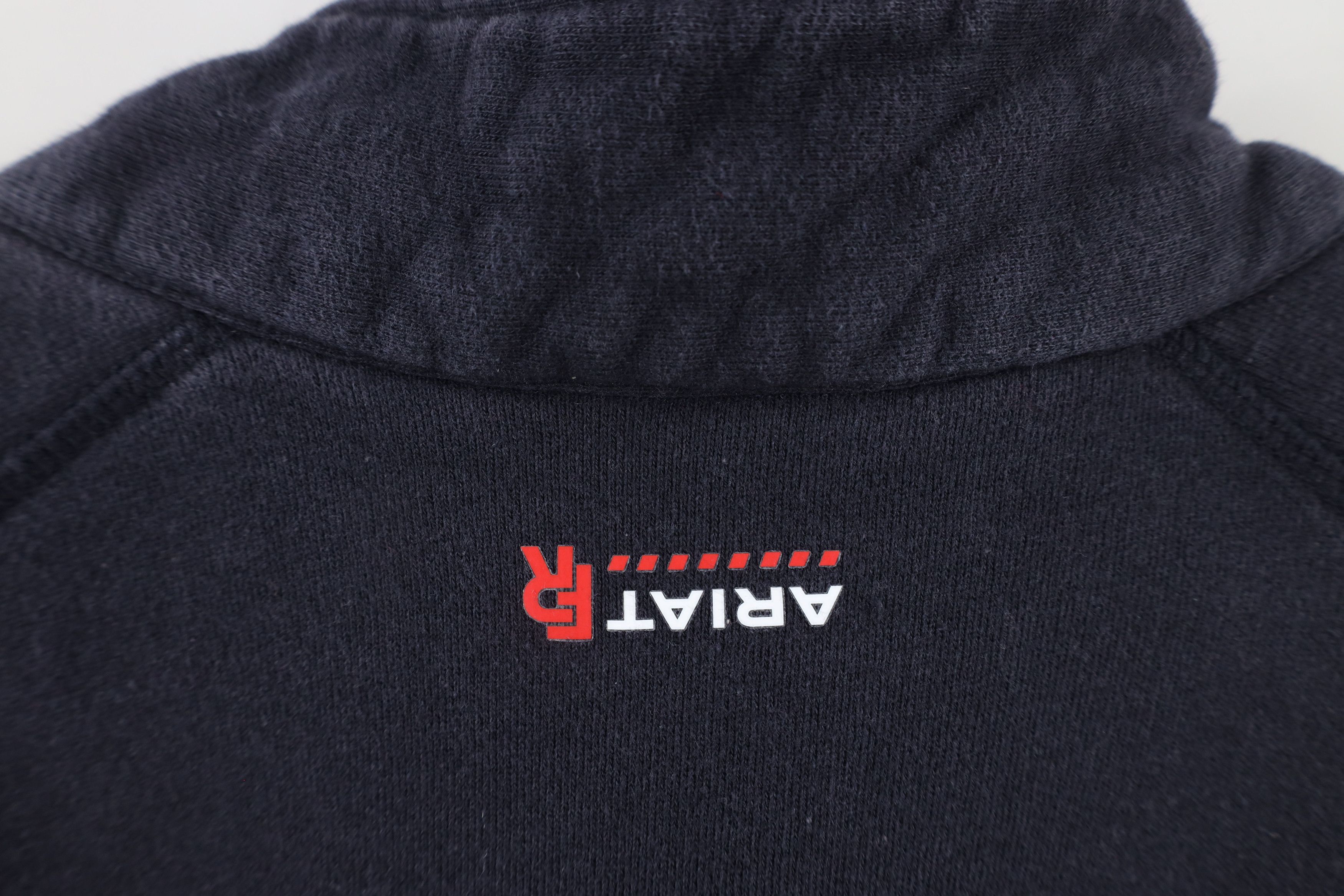 Ariat × Vintage Ariat FR Cat2 2112 Fire Resistant Half Zip Sweatshirt Blue Size US M / EU 48-50 / 2 - 11 Thumbnail