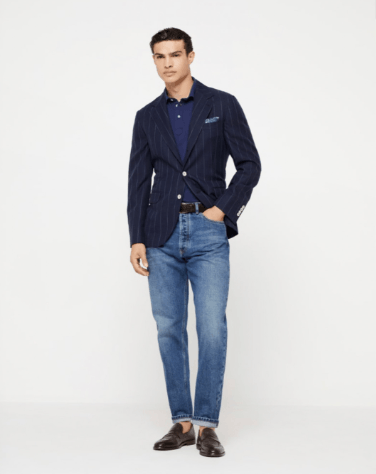 Brunello Cucinelli Denim Pants in Open Blue Size US 32 / EU 48 - 4 Thumbnail