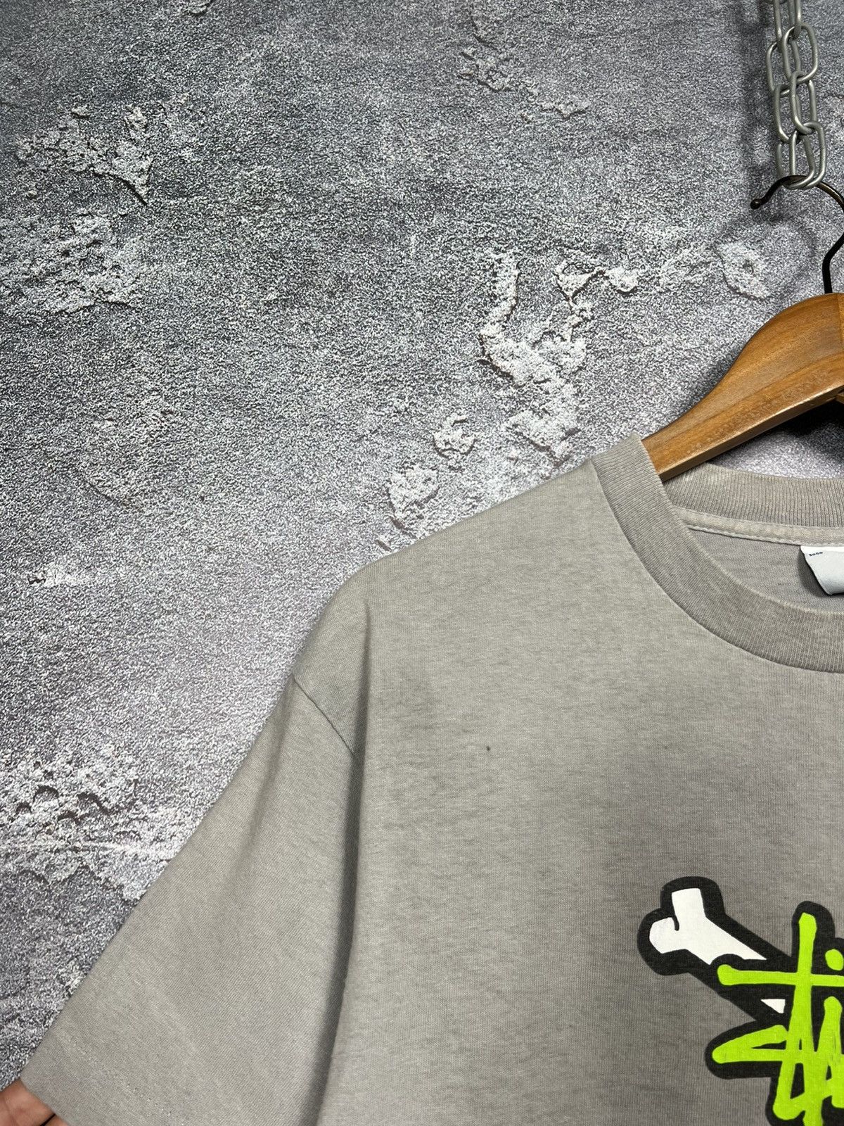 Stussy Rare Stussy Single Stitch Bone Logo Made in USA T-shirt Tee Size US M / EU 48-50 / 2 - 4 Thumbnail