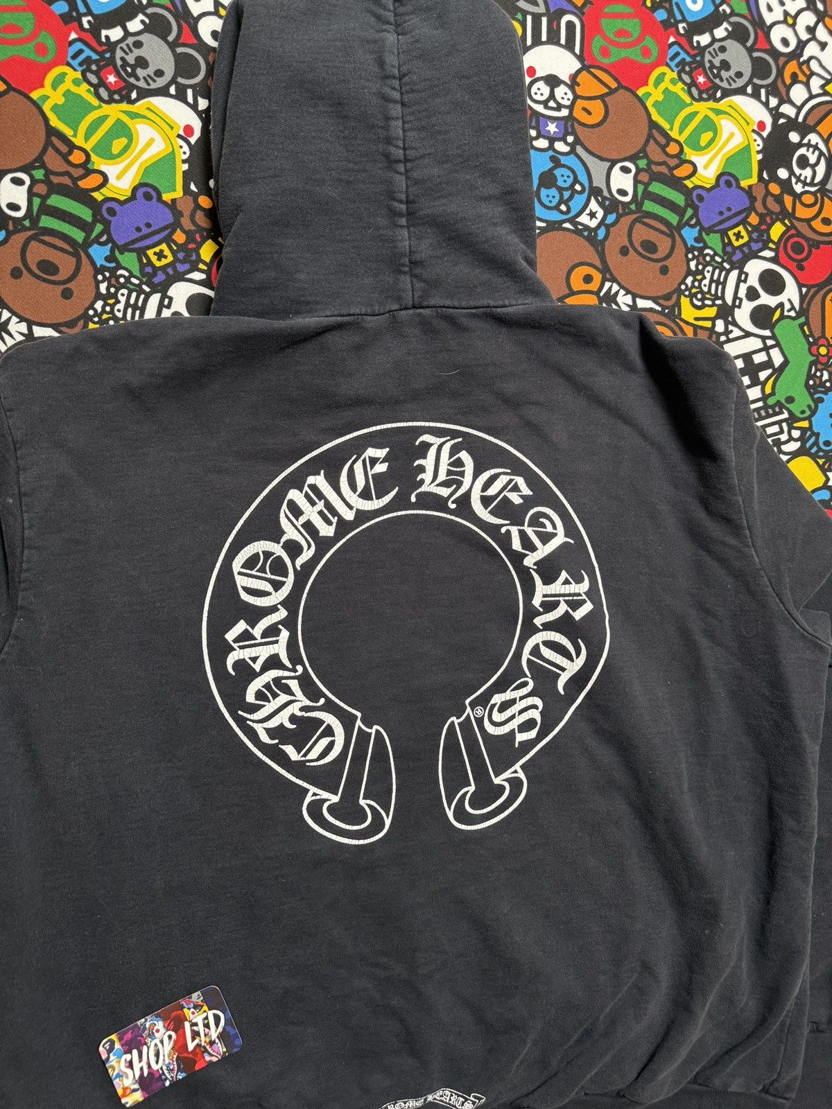 Chrome Hearts Chrome Hearts Floral Horseshoe Logo Pullover Hoodie Size US L / EU 52-54 / 3 - 13 Thumbnail