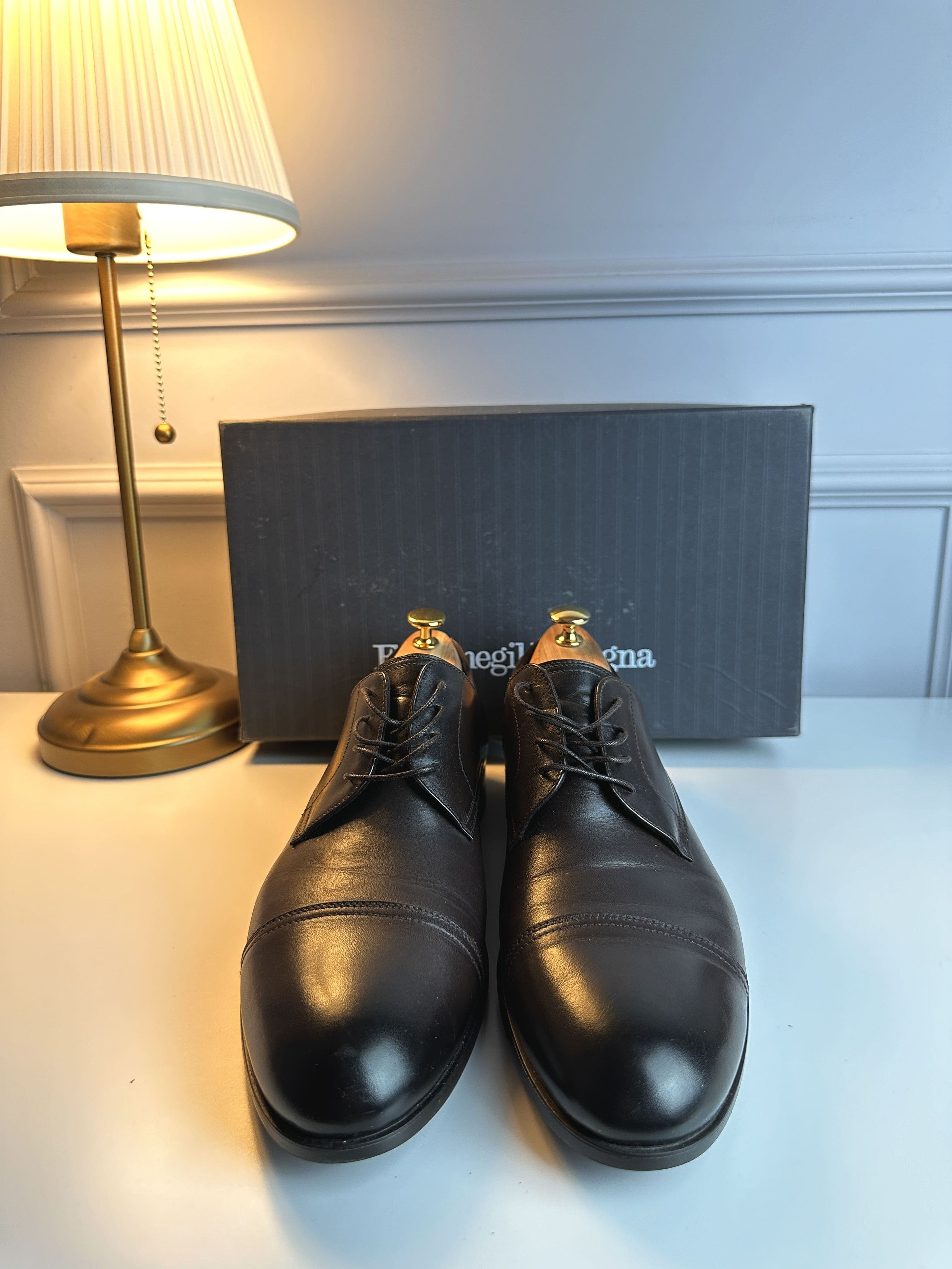Ermenegildo Zegna Men's derby shoes Ermenegildo Zegna Size US 10.5 / EU 43-44 - 2 Thumbnail