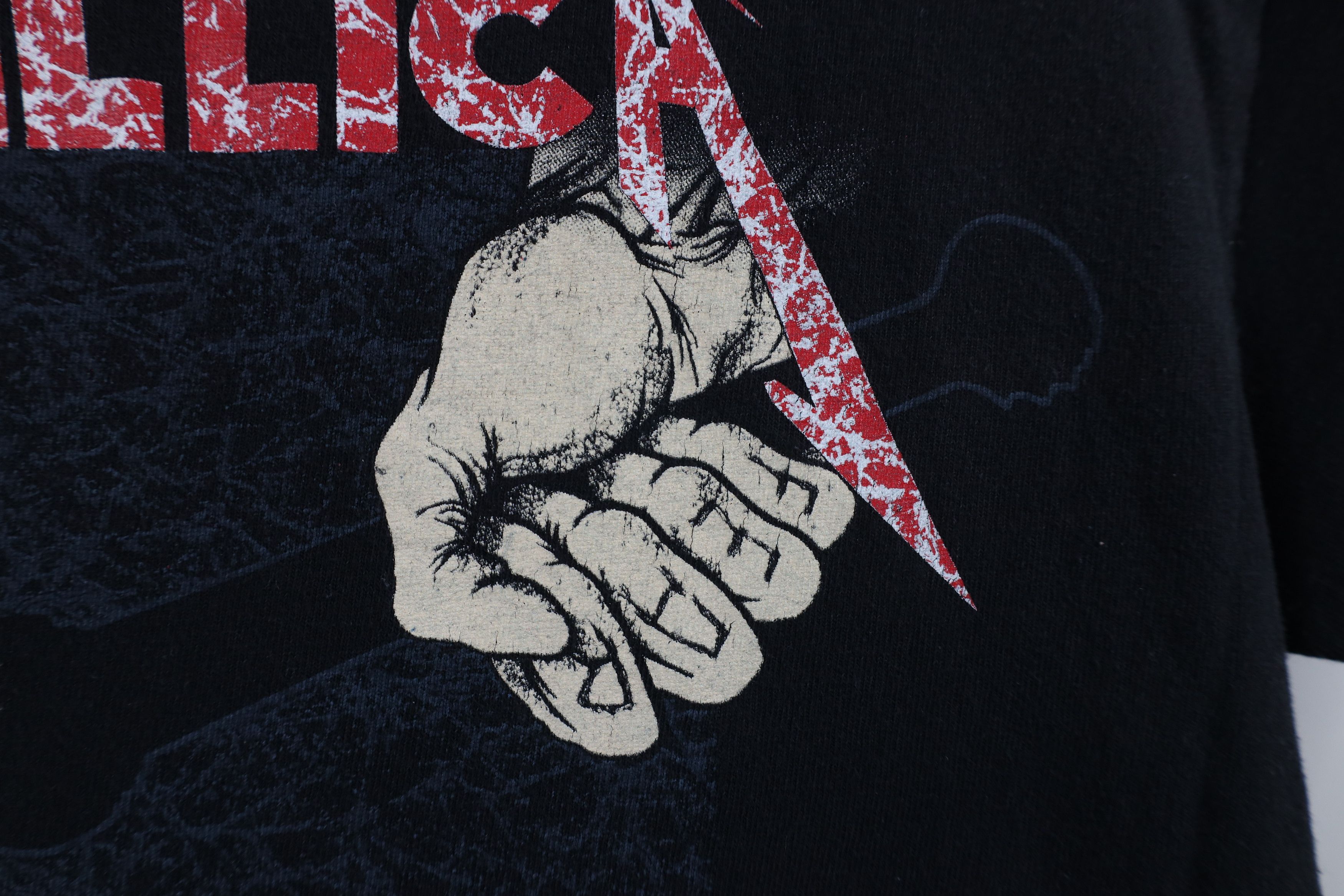 Vintage Vintage Y2K 2016 For All Metallica Band T-Shirt Black Size US S / EU 44-46 / 1 - 10 Thumbnail
