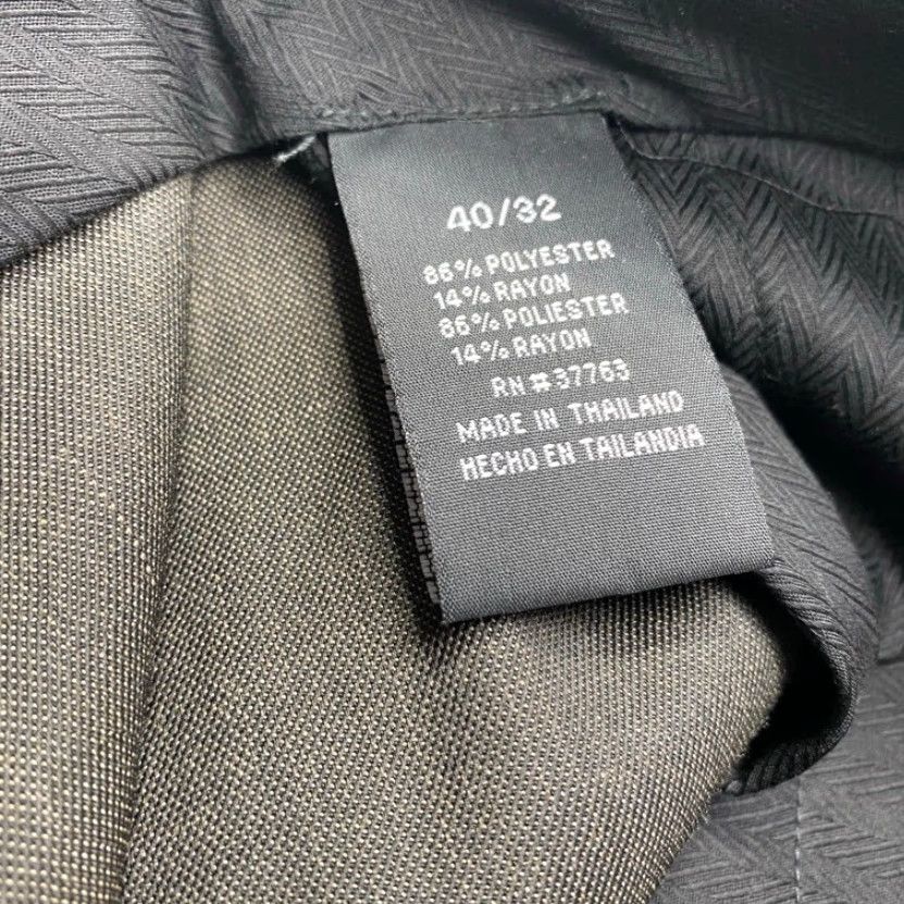 Perry Ellis Perry Ellis Portfolio Dress Pants 40x32 Rock Taupe NWT NEW Luxury Performance Size US 40 / EU 56 - 6 Thumbnail