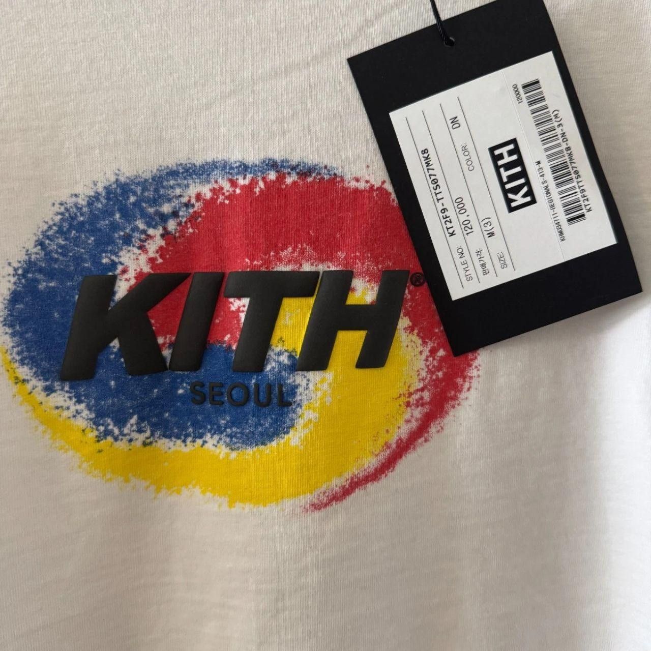 Kith Kith Seoul Spiral Vintage Tee White Medium M Print Korea Size US M / EU 48-50 / 2 - 2 Thumbnail
