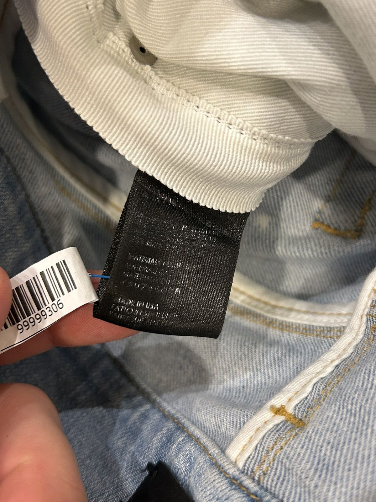 Amiri Amiri MX-1 Zebra Patch Denim Jeans Size US 34 / EU 50 - 4 Thumbnail