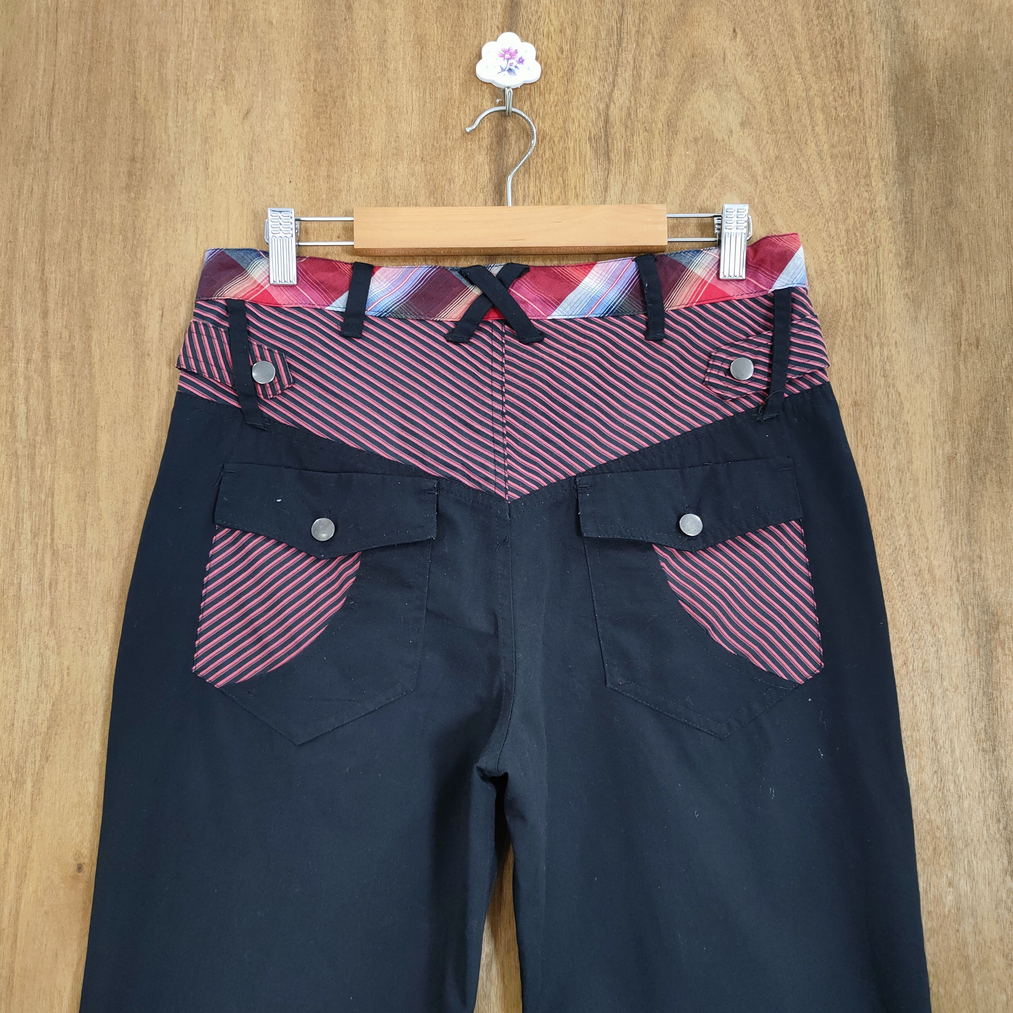 Japanese Brand JAPANESE BLACK DOUBLE WAIST MULTIPOCKET PANTS Size US 30 / EU 46 - 7 Thumbnail
