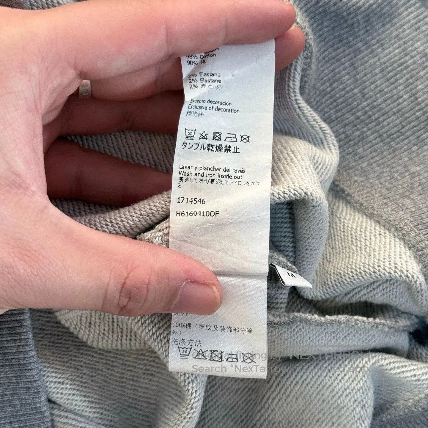 Loewe gray loewe sweatshirt size m. Size US M / EU 48-50 / 2 - 7 Thumbnail