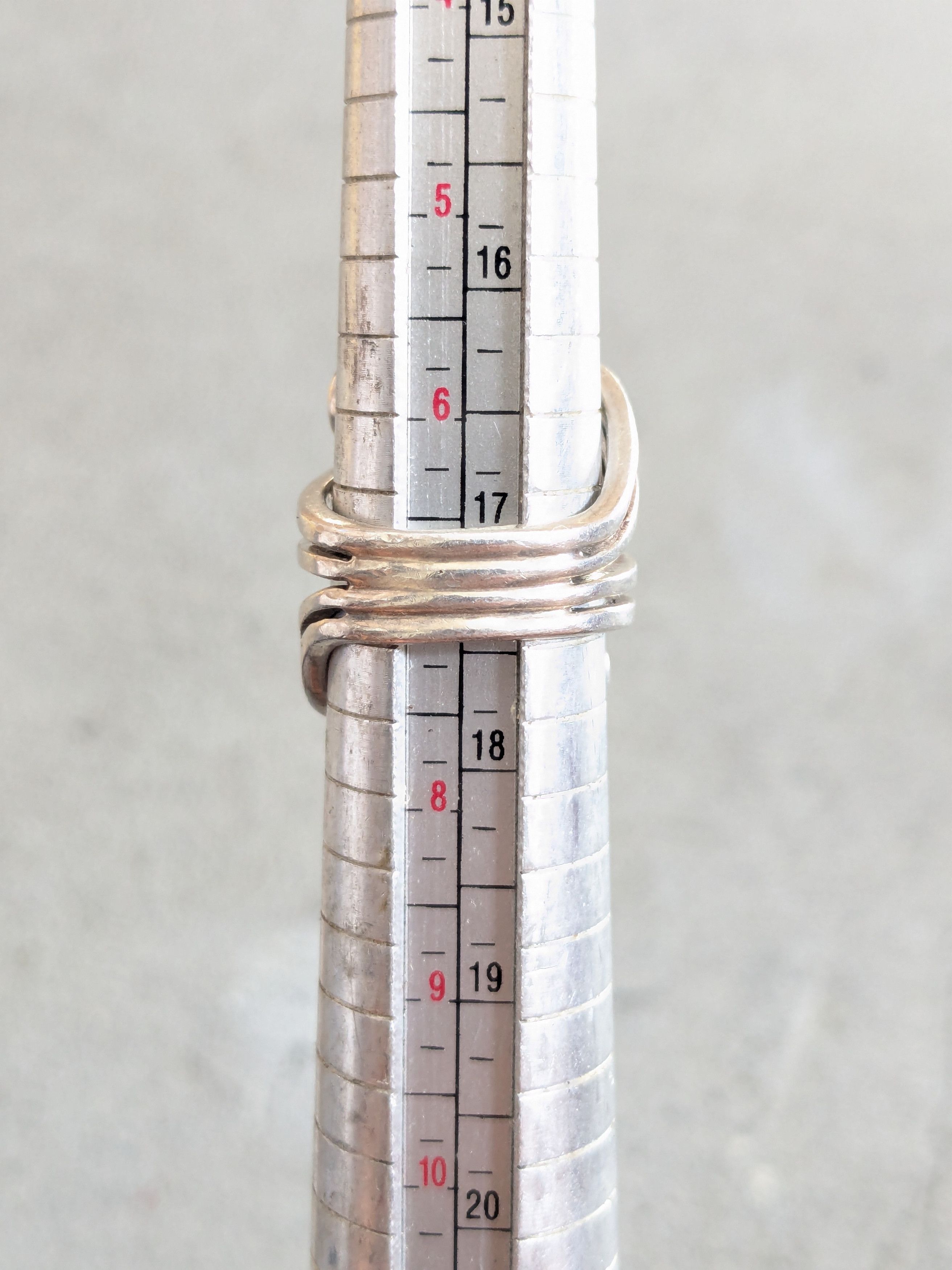 Jewelry × Sterling Silver Silpada Sterling Silver Maze Ring 7 Abstract Modern Avant Size ONE SIZE - 11 Thumbnail