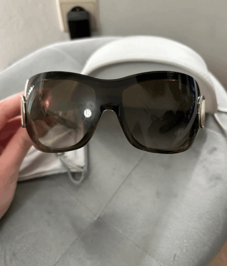 Dior × John Galliano × Vintage Christian Dior Sunglasses Airspeed Shield Mask Vintage Size ONE SIZE - 3 Thumbnail