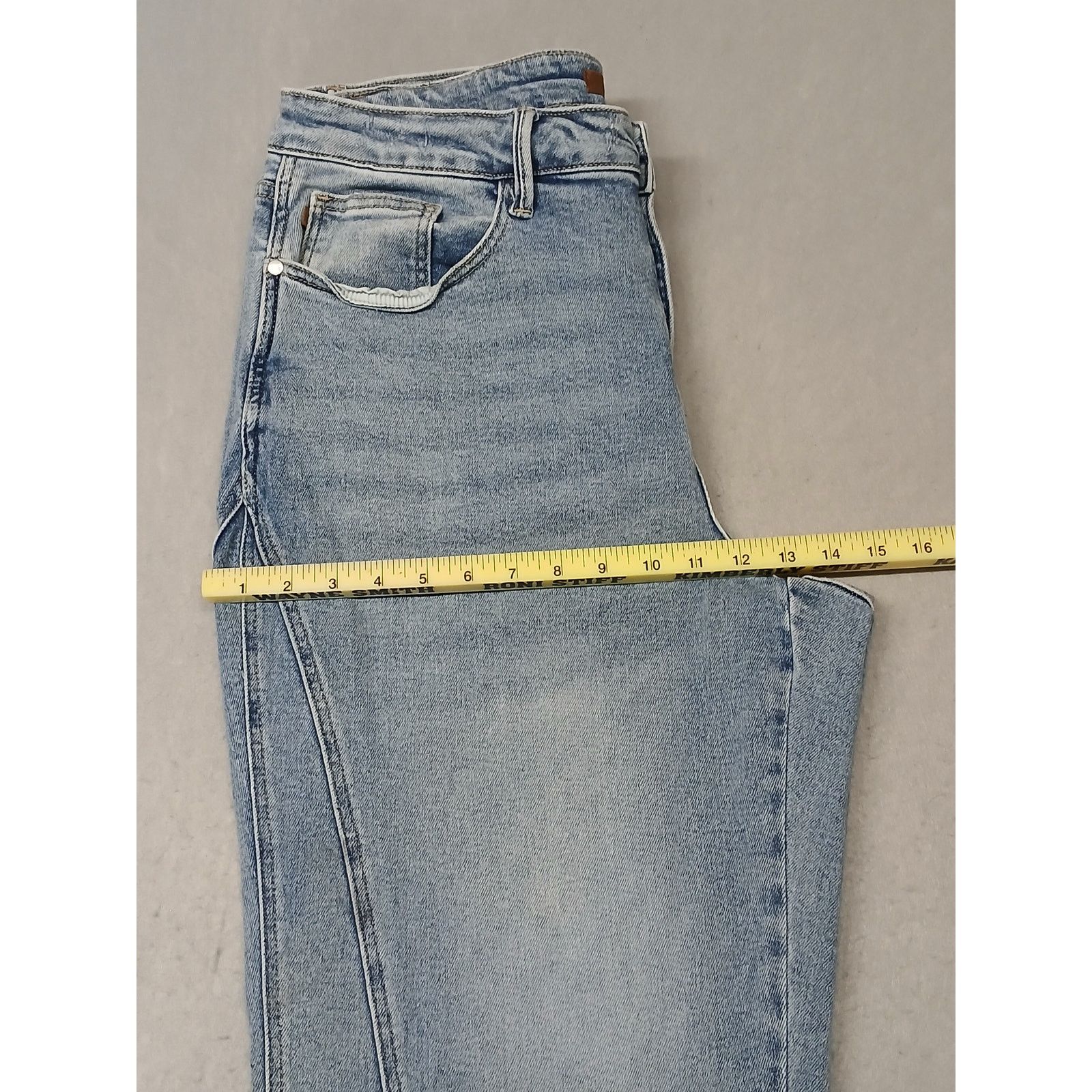 Judy Blue Judy Blue (18W) Women's Baggy Boot Cut Blue Denim Jeans Size 40" / US 18 - 5 Thumbnail