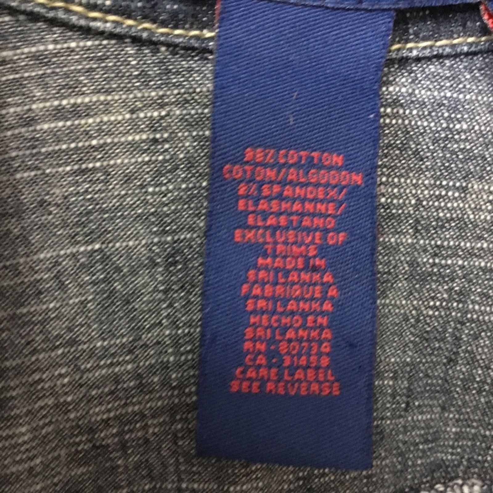 Bcbgmaxazria BCBGMaxAzria Jeans Cropped Jean Jacket Size XS / US 0-2 / IT 36-38 - 4 Thumbnail