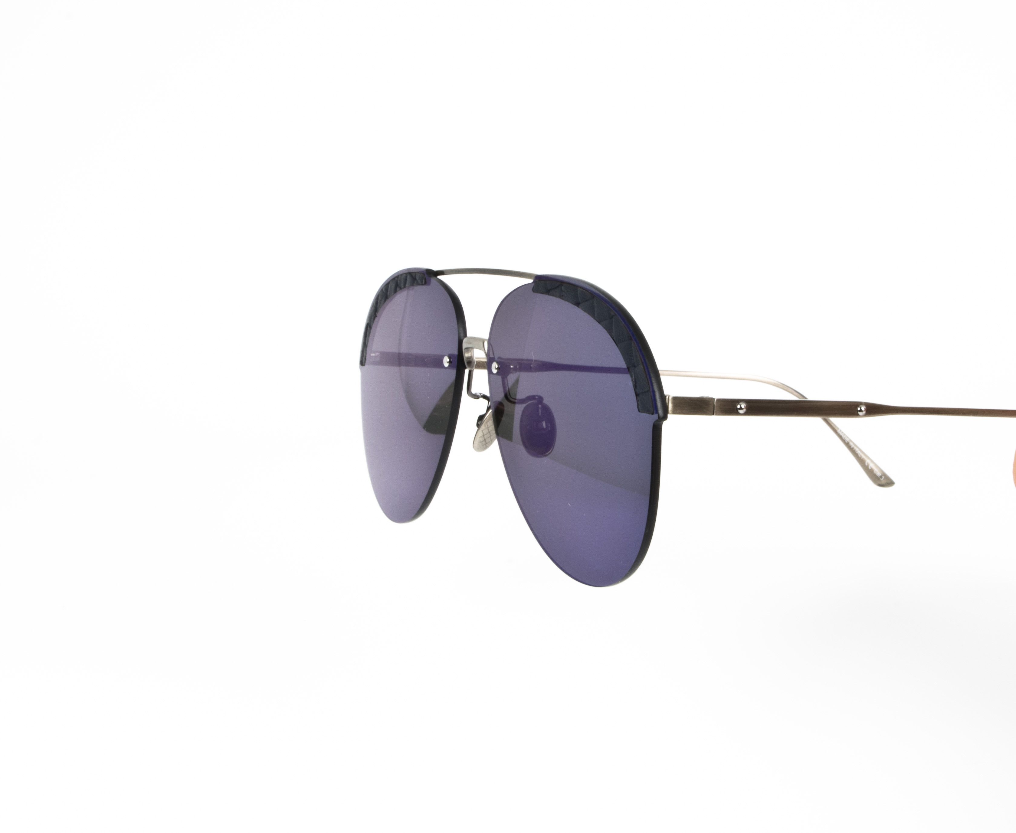 Bottega Veneta Bottega Veneta BV0242S 003 sunglasses New aviator Size ONE SIZE - 4 Thumbnail