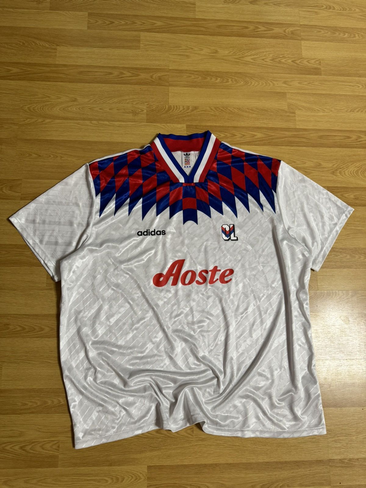 Adidas Olympique Lyonnais Retro Reissue Jersey 2023 - Adidas - 3XL Size US XXL / EU 58 / 5 - 1 Thumbnail