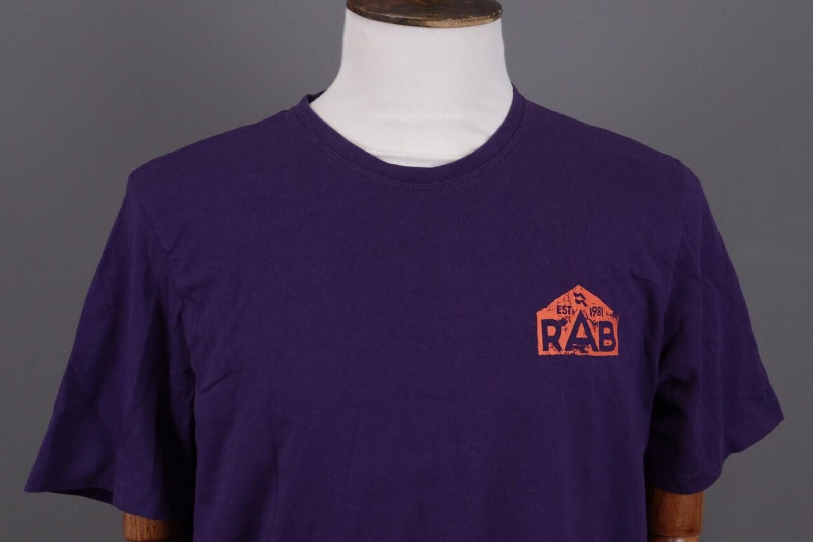 Rab Rab Stance Hex Rab SS Purple Big T-Shirt Size XL Size US XL / EU 56 / 4 - 2 Thumbnail