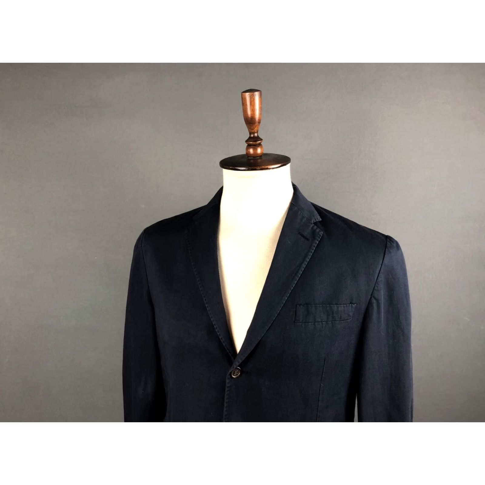 Ralph Lauren Ralph Lauren Blazer Men 44R Dark Blue Cotton Blend Single-Breasted" Size 44R - 5 Thumbnail