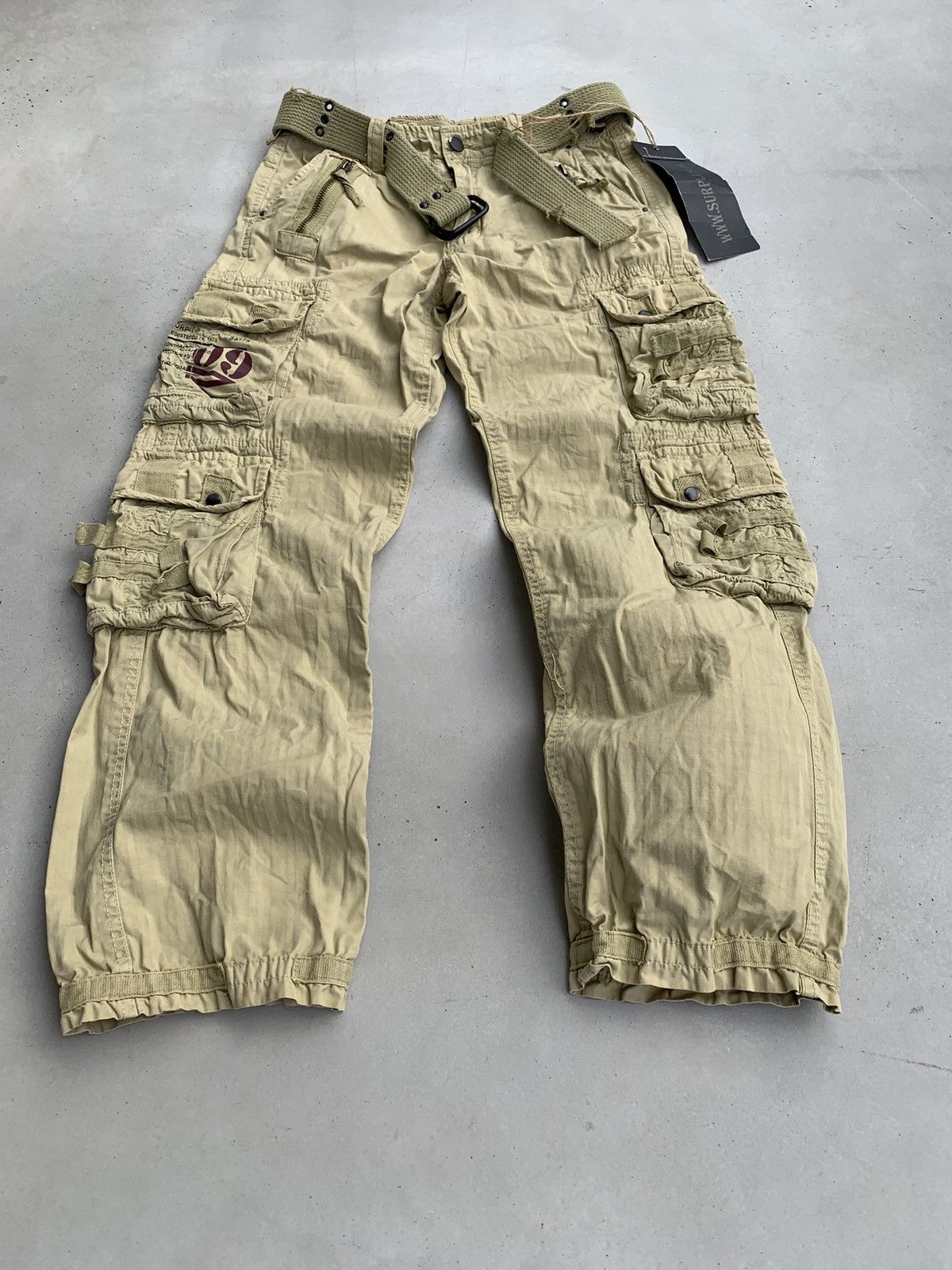 If Six Was Nine If Six Was Nine Pants Cargo Vintage Baggy Style Avantgarde Size US 32 / EU 48 - 2 Thumbnail