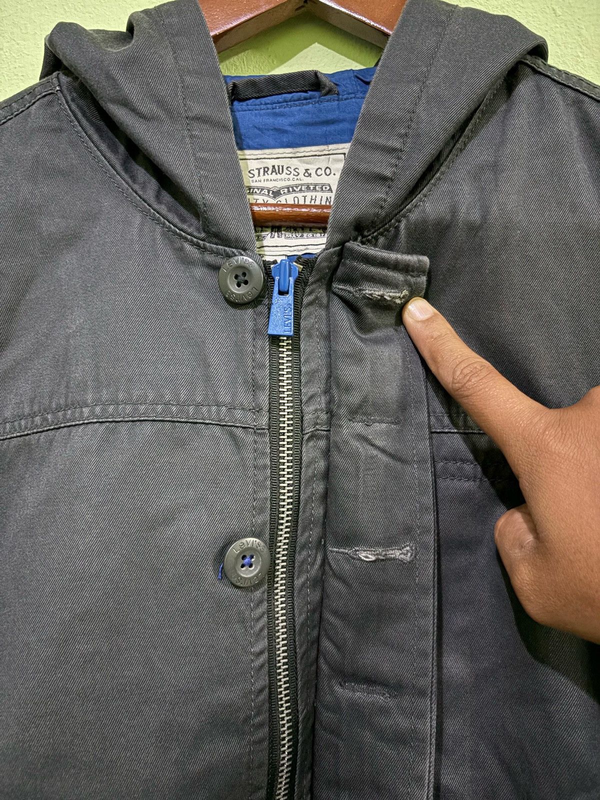 Levi's Vintage Levis Jacket With Hoodie Design Size US M / EU 48-50 / 2 - 10 Thumbnail