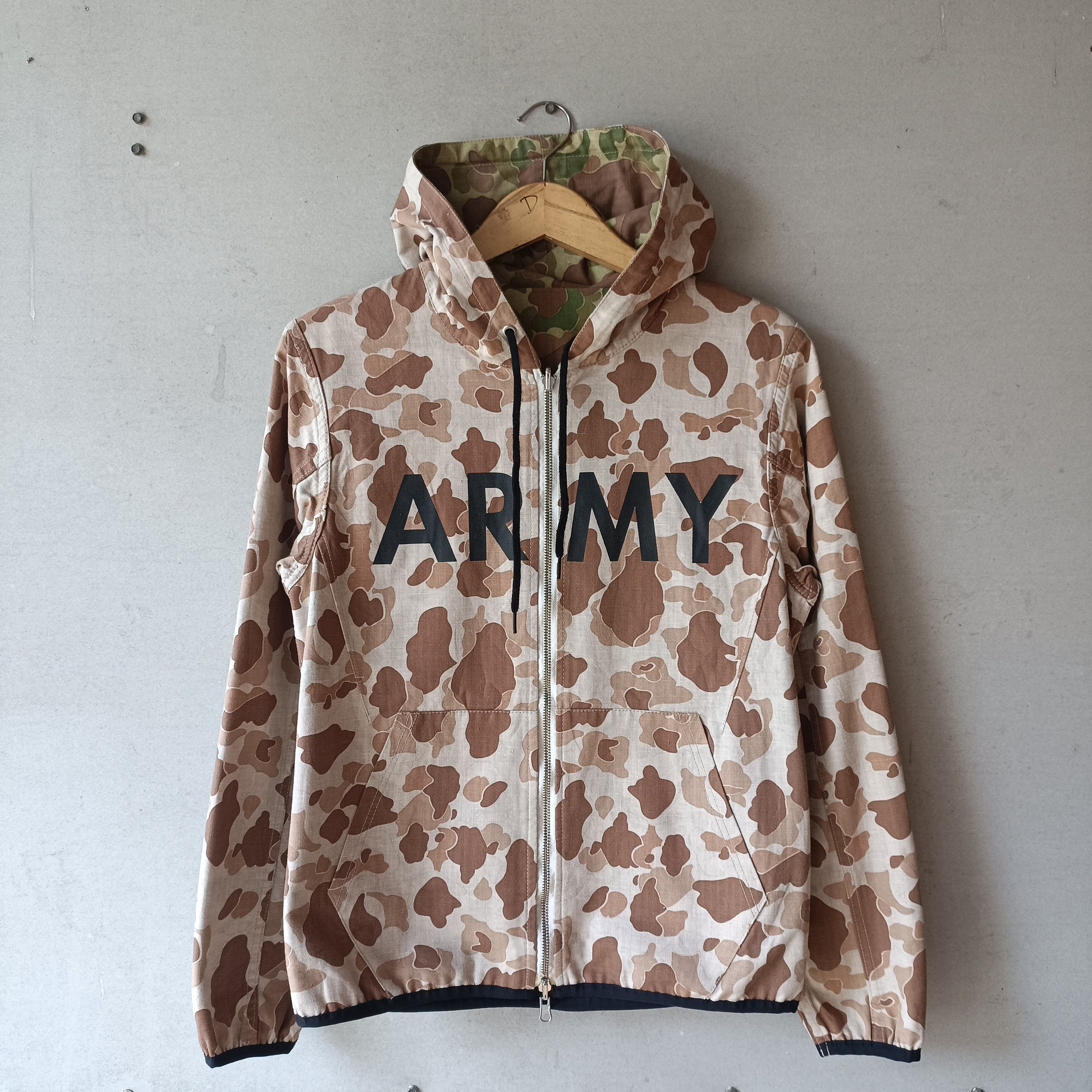 Japanese Brand Armed Japan Duck Hunter Camouflag Reversible Jacket Size US S / EU 44-46 / 1 - 3 Thumbnail