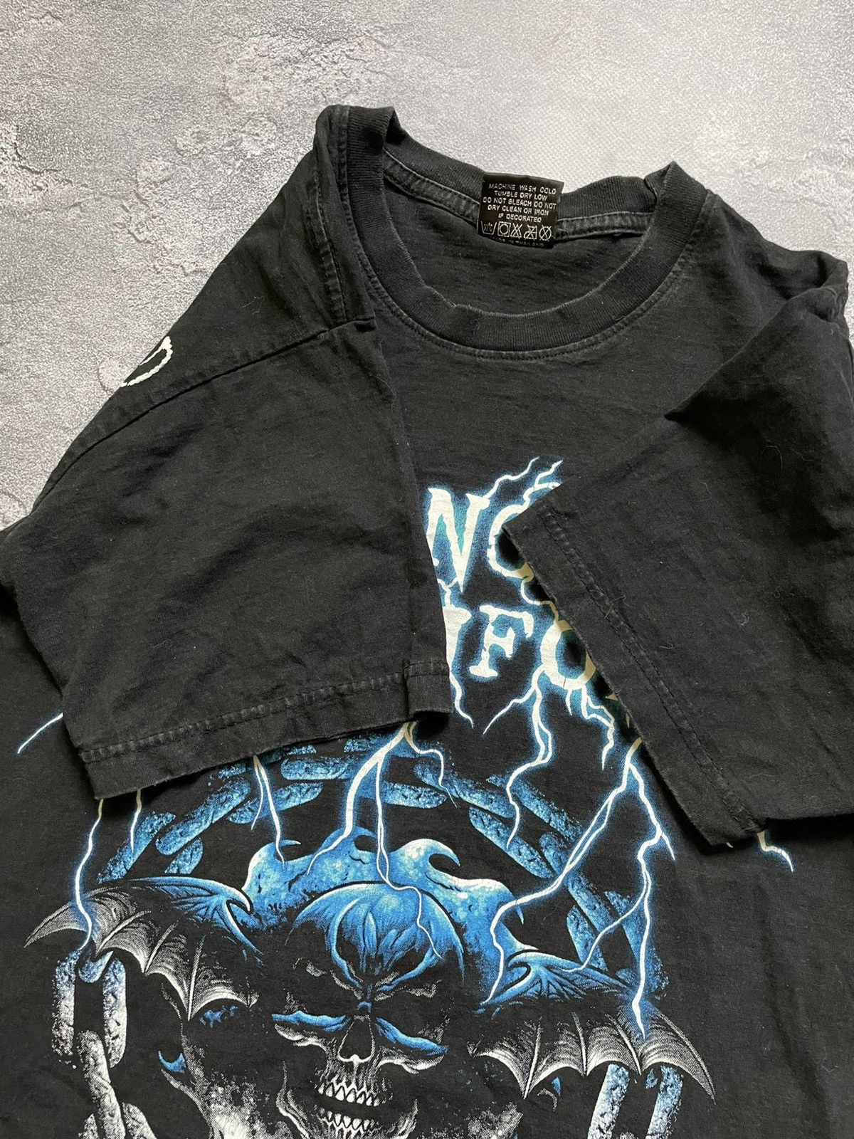 Band Tees Vintage 90s Avenged Sevenfold Skull Y2K Rock Band Tee Size US M / EU 48-50 / 2 - 6 Thumbnail