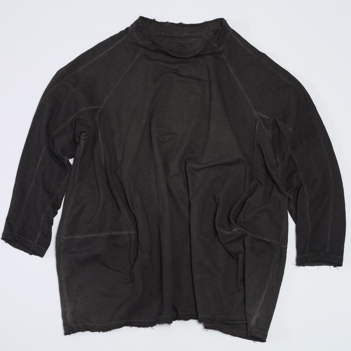 Rundholz Washed Garment Dyed Grey Sweatshirt Oversized