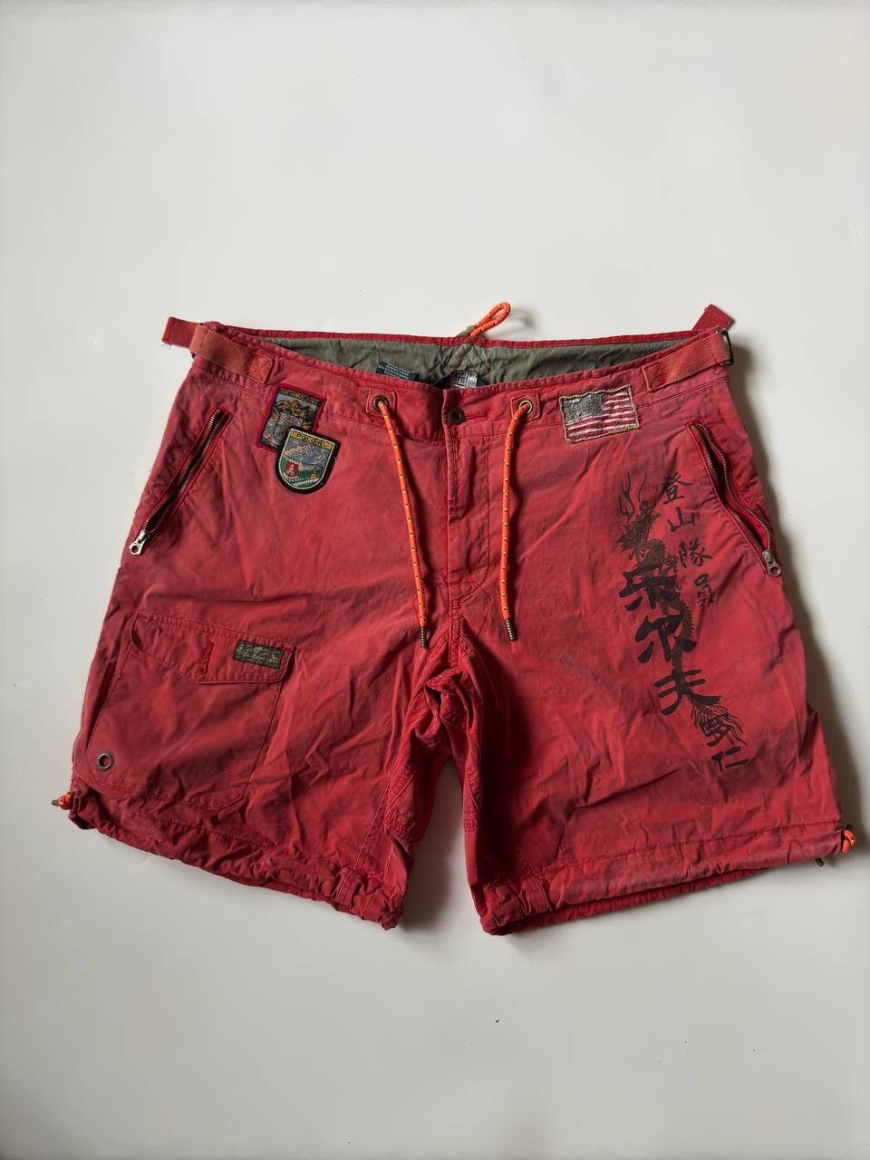 Polo Ralph Lauren Vintage Pol by Ralph Lauren Dragon Japan cargo shorts sz XL Size US 38 / EU 54 - 9 Thumbnail