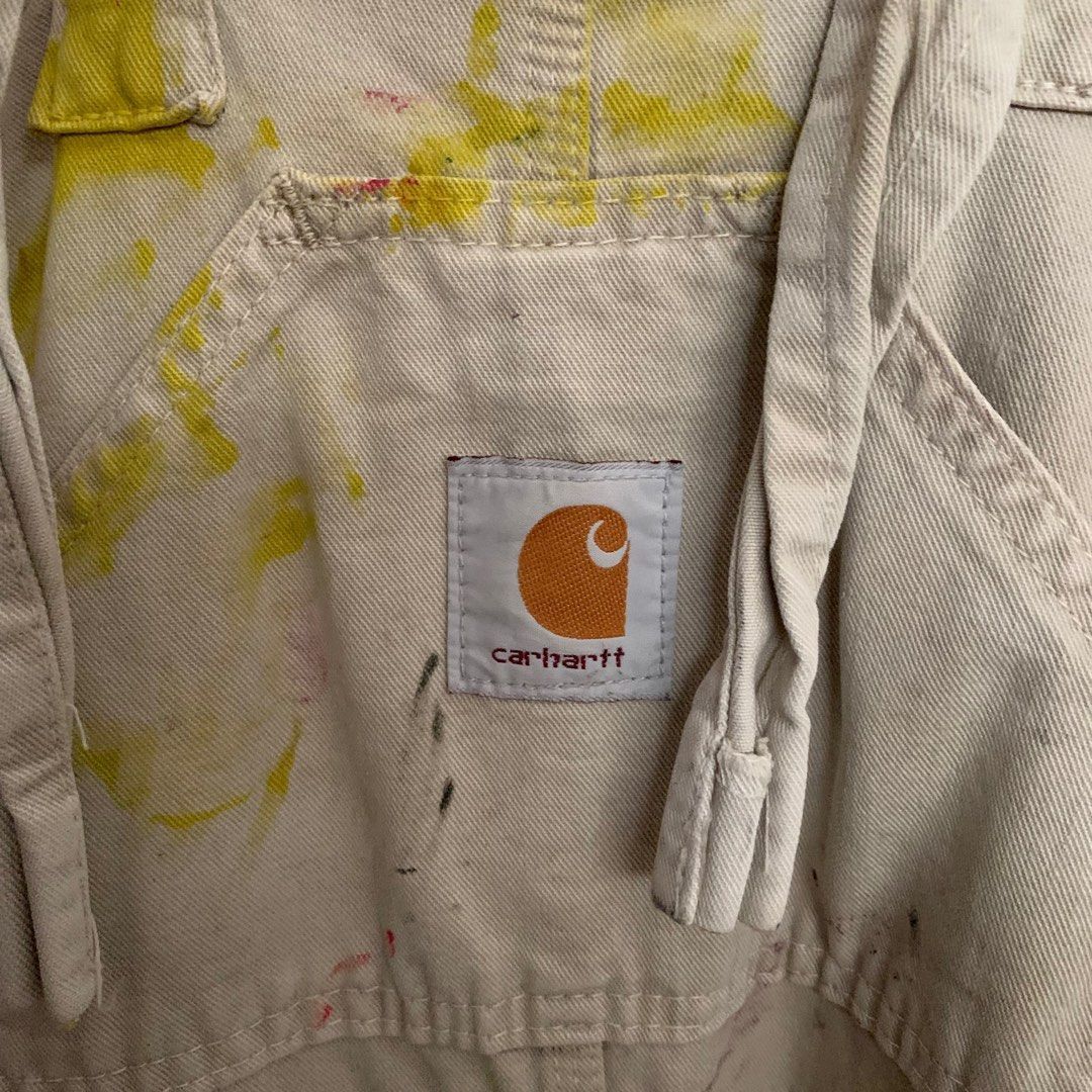 Carhartt Carharrt overall with Stain paint Size US 29 - 3 Thumbnail