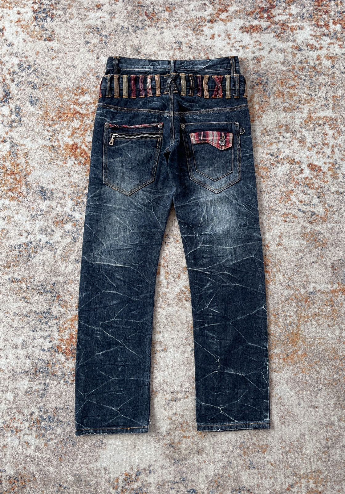 Hysteric Glamour NYLAUS DOUBLE WAIST JEANS LIKE HYSTERIC Size US 28 / EU 44 - 2 Thumbnail