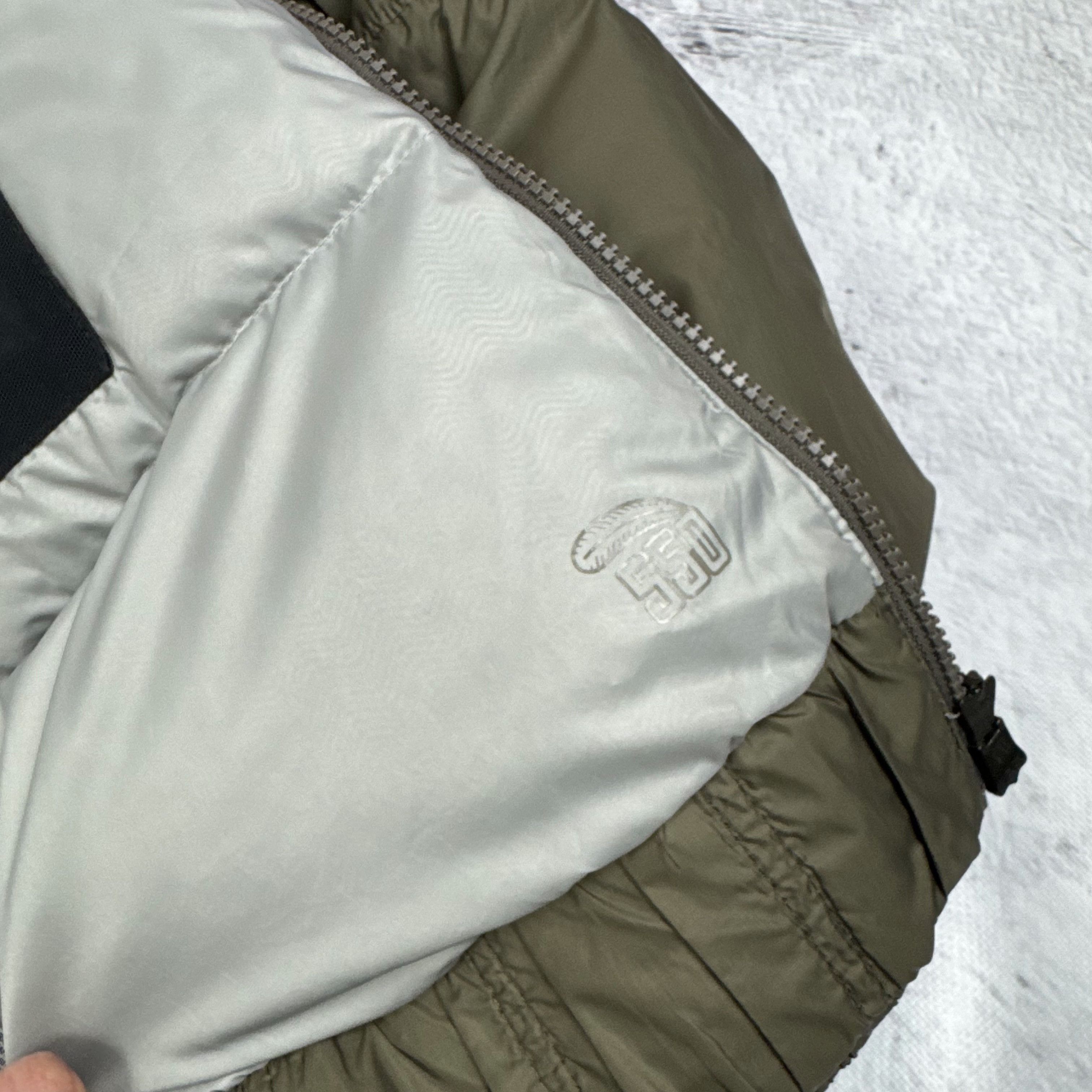 Nike Nike Sportswear 550 Khaki Full Zip Puffer Jacket Medium Size M / US 6-8 / IT 42-44 - 8 Thumbnail