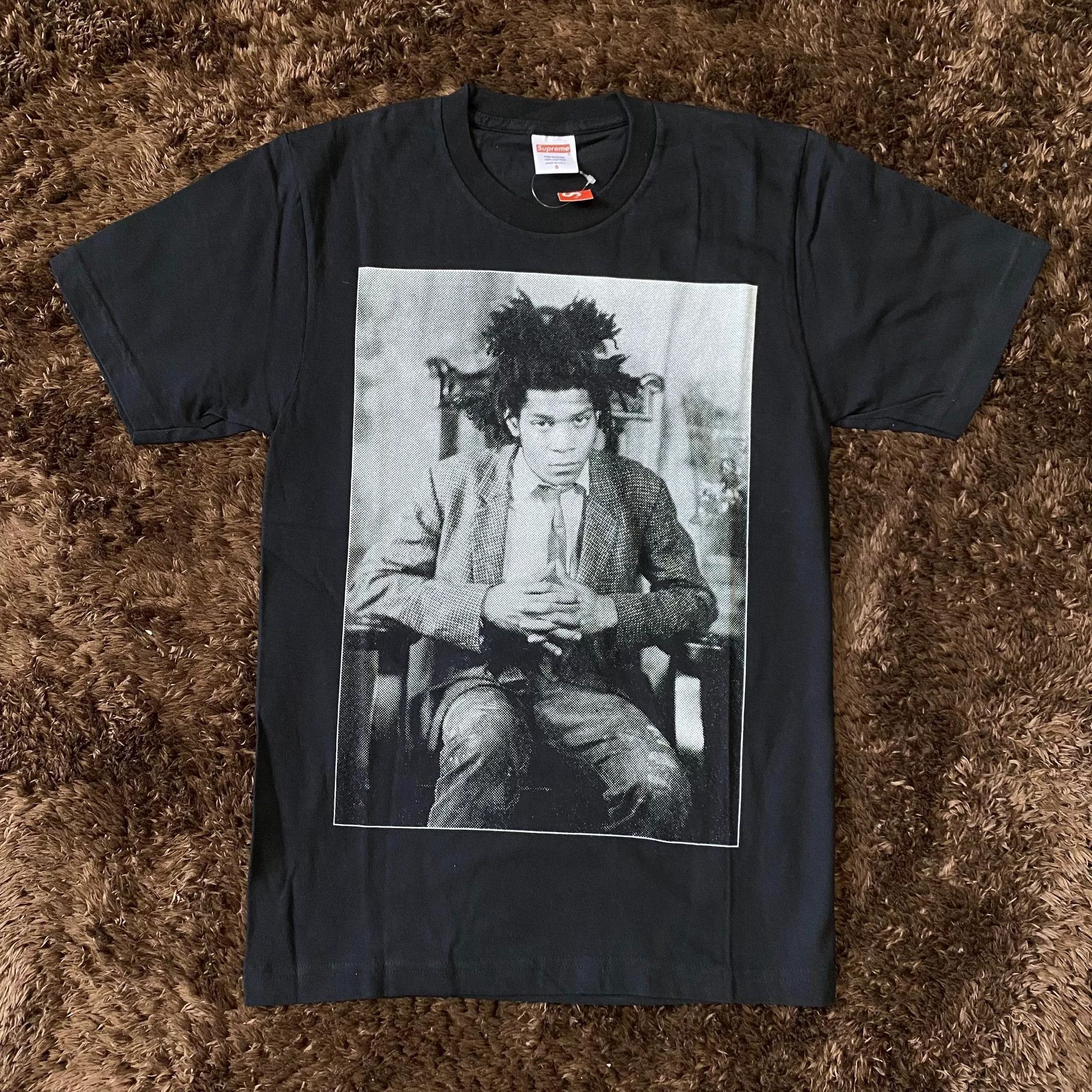 Supreme Supreme x Art Dealer Snowman Graphic Tee Black | Grailed