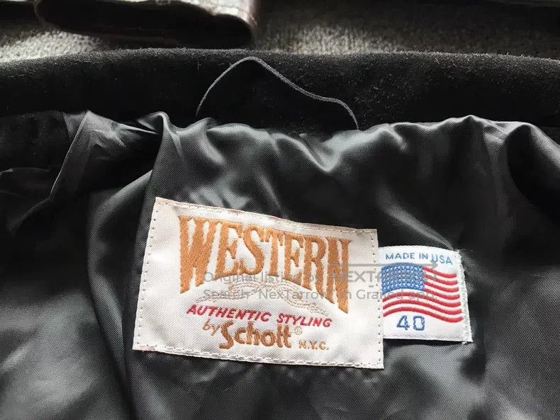 Schott Schott Western fringed soft cowhide Size US S / EU 44-46 / 1 - 2 Thumbnail