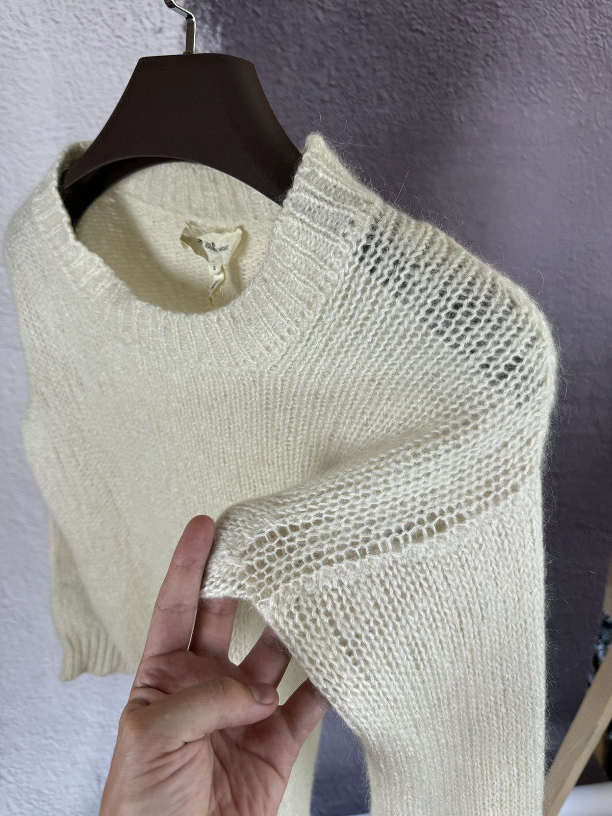 Isabel Marant Isabel Marant Etoile beige super kid mohair oversize sweater Size XS / US 0-2 / IT 36-38 - 11 Thumbnail