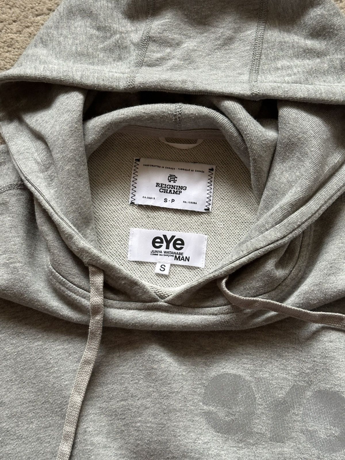 Comme des Garcons Homme Plus SS2018 Reigning Champ X Junya Watanabe EYE Reflective Logo Size US S / EU 44-46 / 1 - 11 Thumbnail