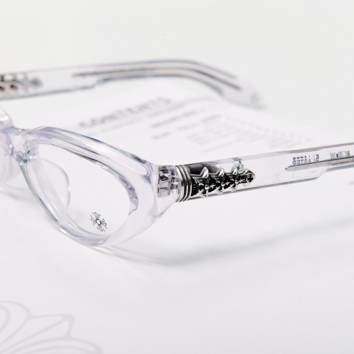 Chrome Hearts CHROME HEARTS BLASTER PERIWINKLE GLASSES Size ONE SIZE - 3 Thumbnail